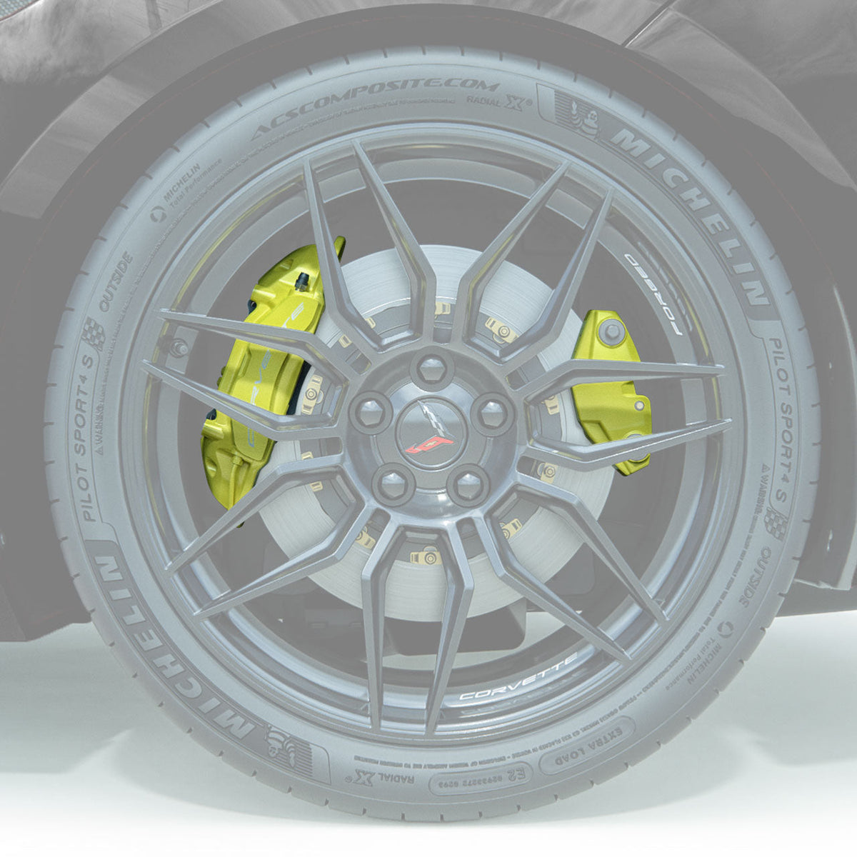 C8 ZR1 Z06 E-Ray Grand Sport E-Brake Caliper Cover