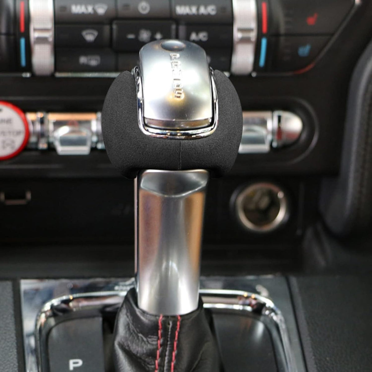 2015-23 Ford Mustang Alcantara Gear Shift Knob Head Cover