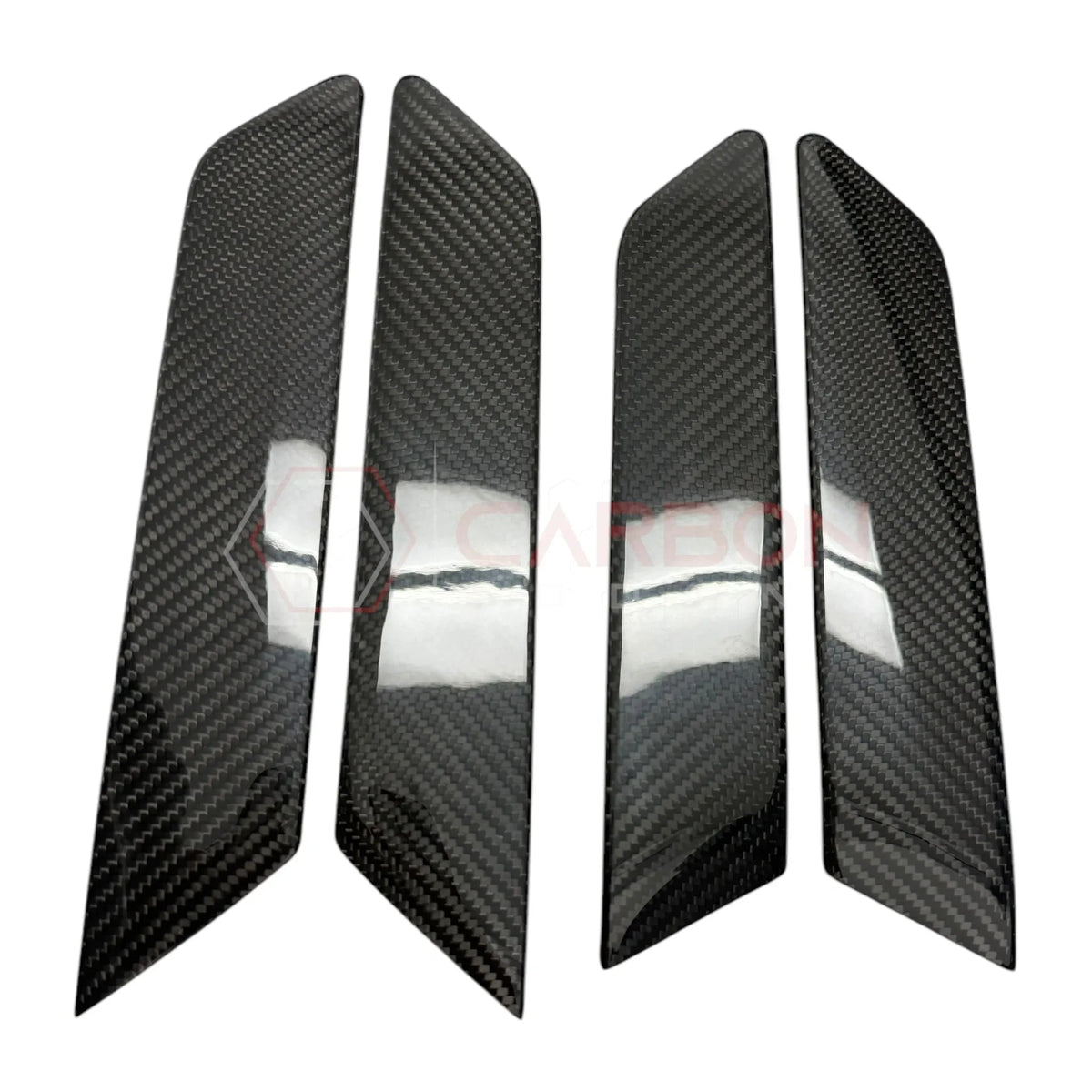 Real Carbon Fiber Door Armrest Trim Covers For 2021+ Ford Bronco