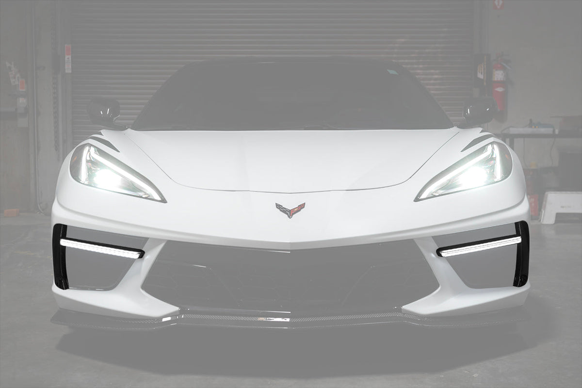 2020-2023 C8 Corvette EOS LED DRL Grille Bezel Light Bars