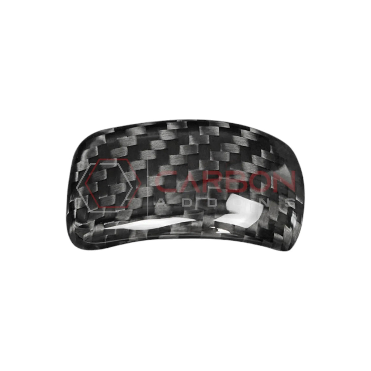 Real Carbon Fiber Shift Knob Trim Cover for 2024+ Ford Mustang