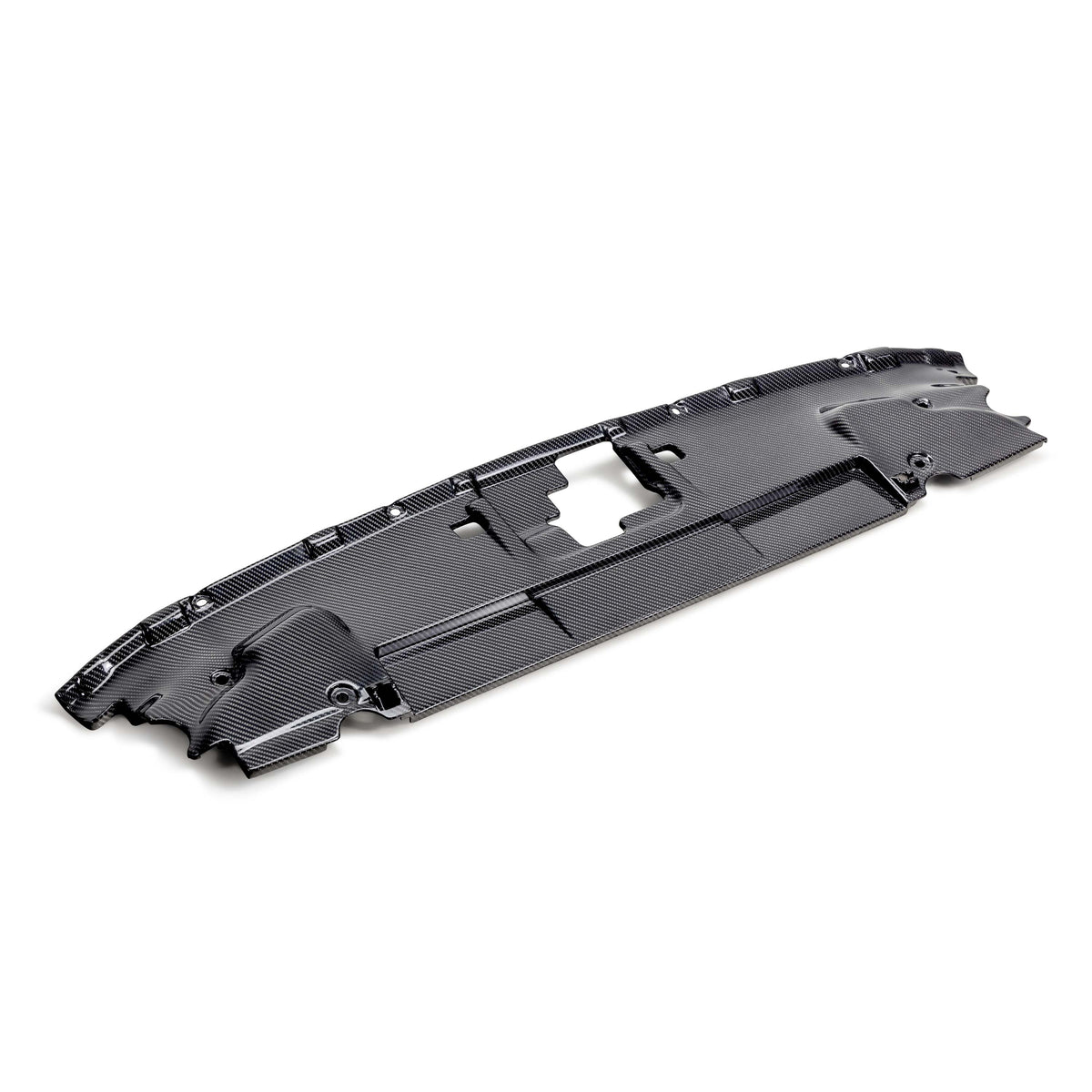 Carbon fiber radiator cover for 2018-2023 Ford Mustang