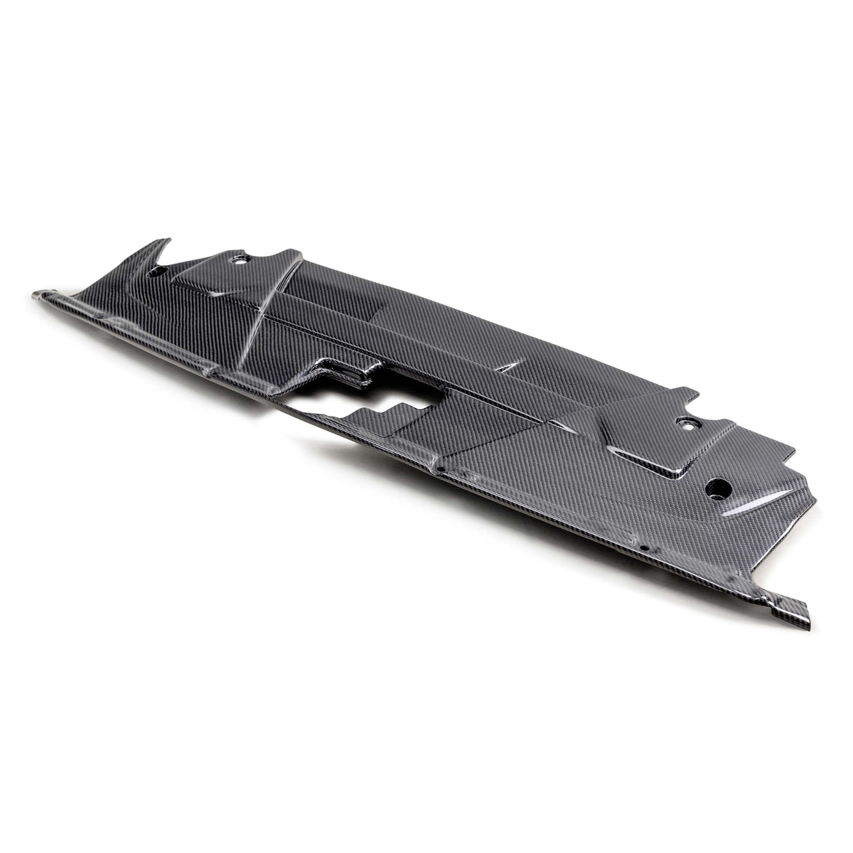 Carbon fiber radiator cover for 2024-2026 Ford Mustang