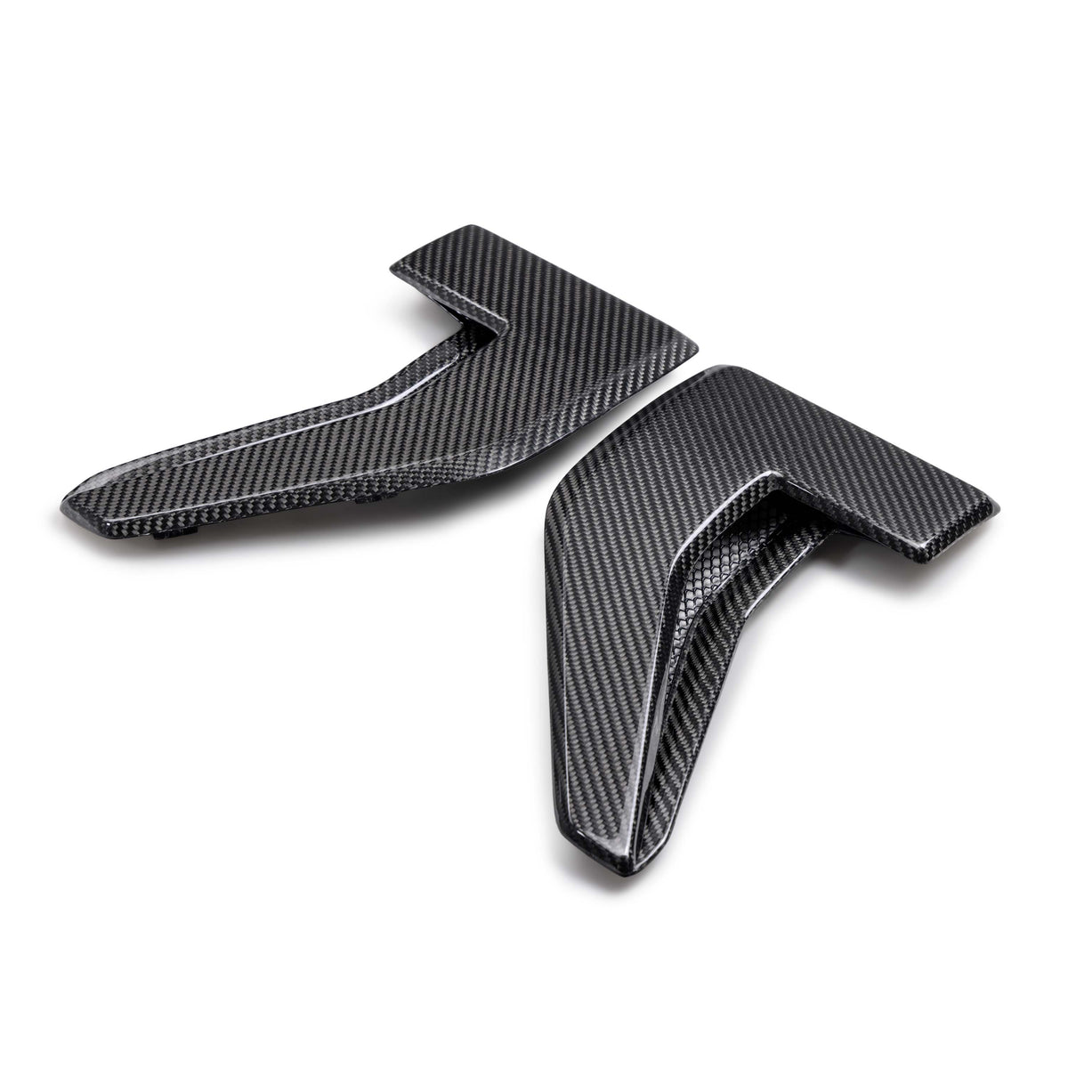 Carbon fiber fender vents for 2021-2025 Ford F-150