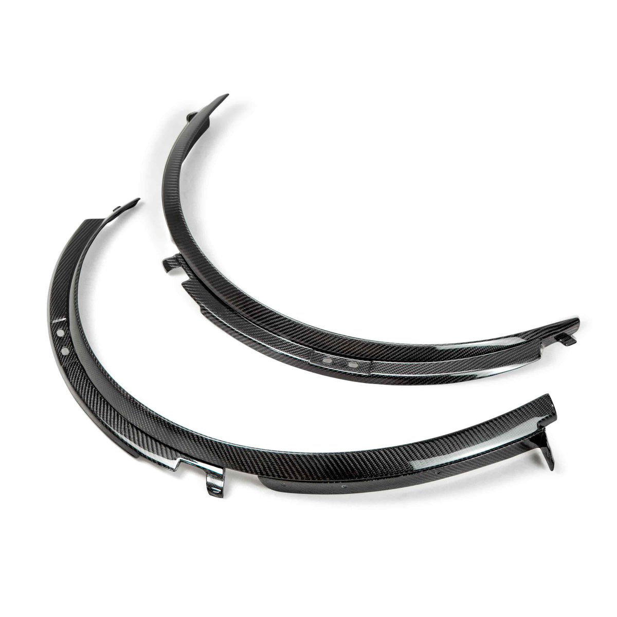 Carbon fiber fender extensions for 2015-2019 Chevrolet Corvette C7 Z06
