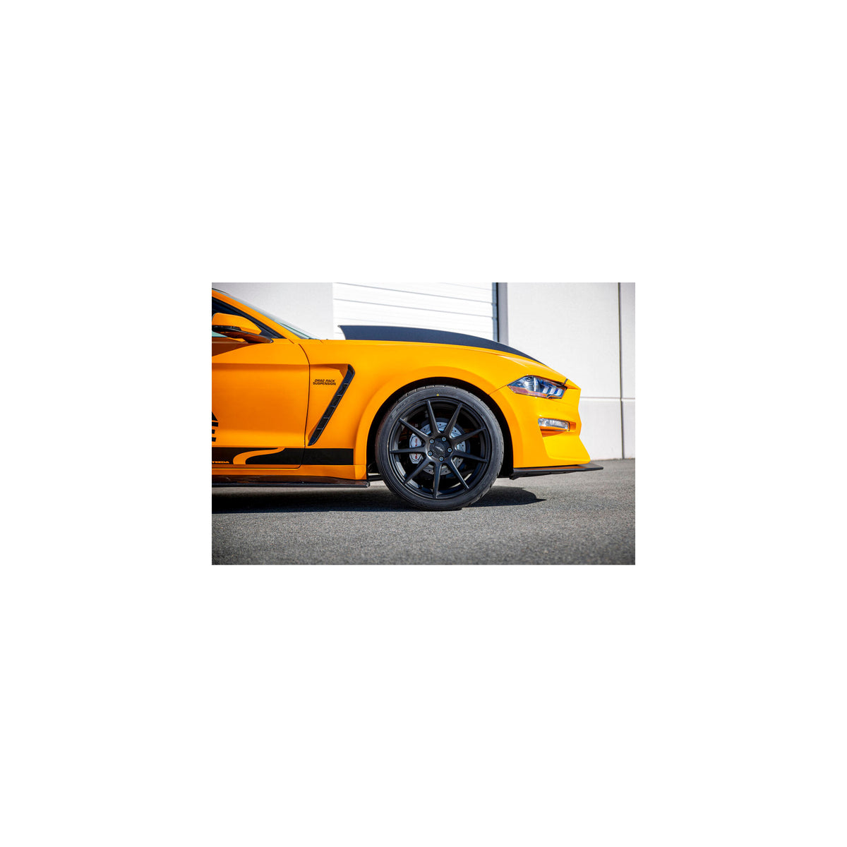 Type-GR (GT350 Style) carbon fiber fenders for 2018-2023 Ford Mustang