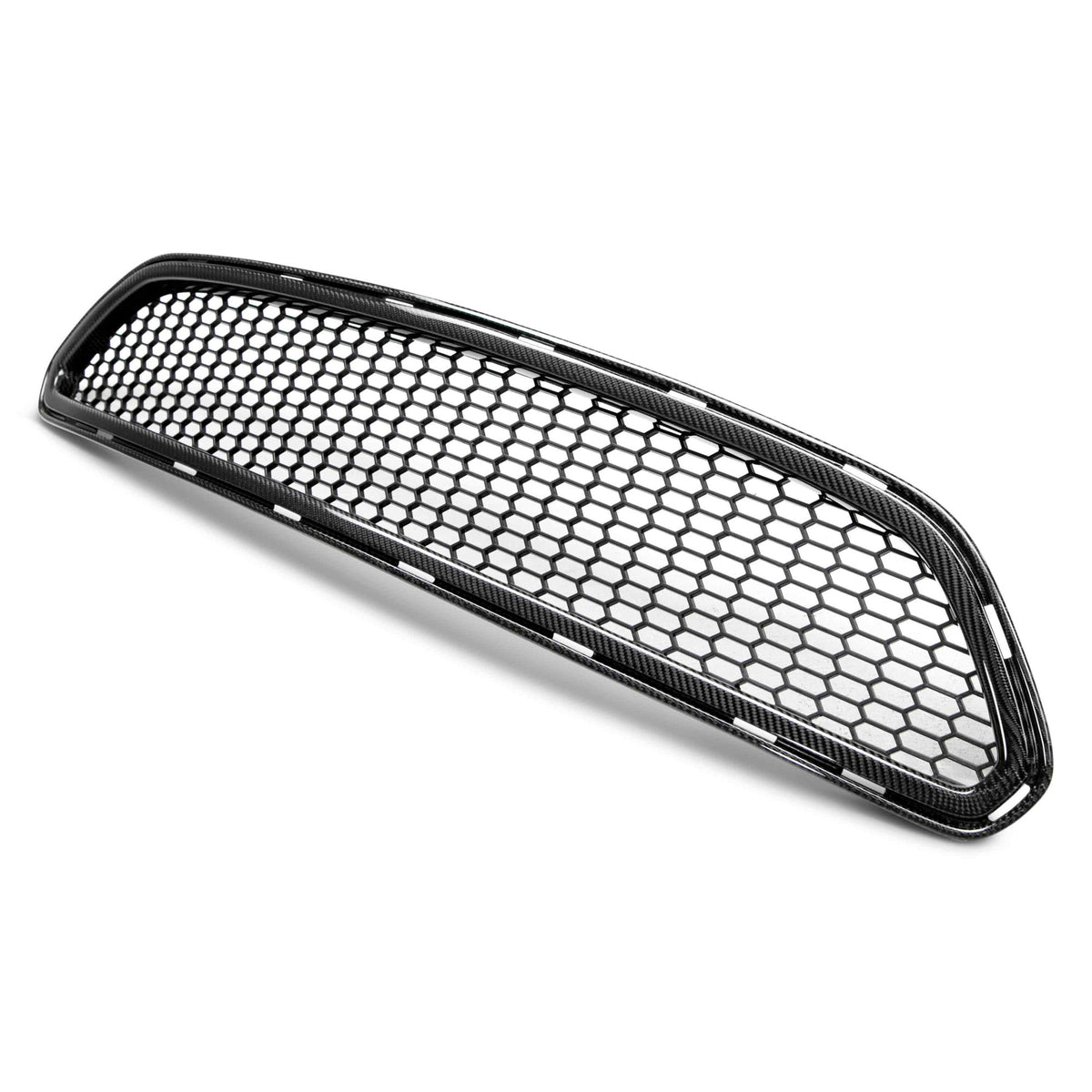 Type-AE carbon fiber upper grille for 2015-2017 Ford Mustang