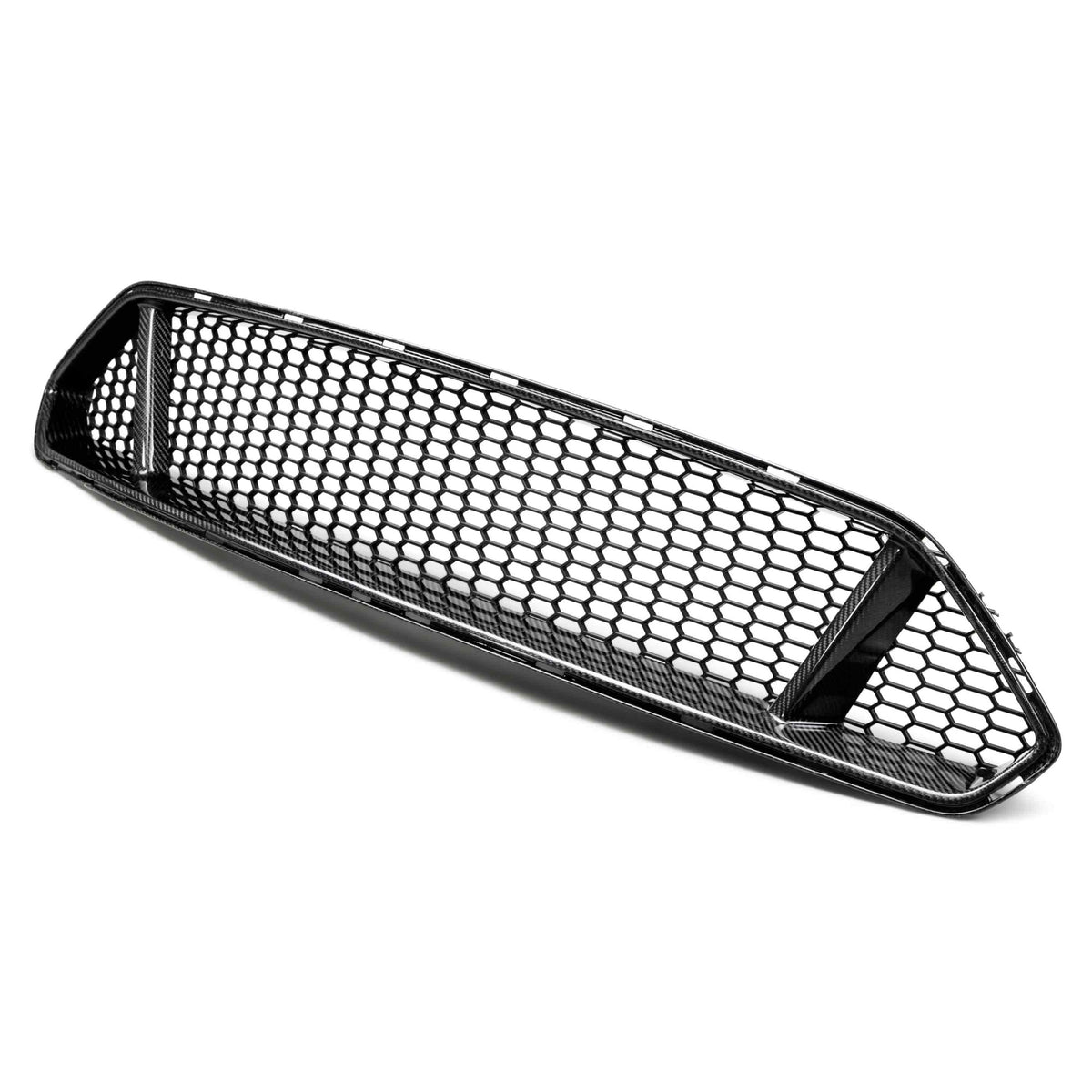 Type-GT carbon fiber upper grille for 2018-2023 Ford Mustang GT