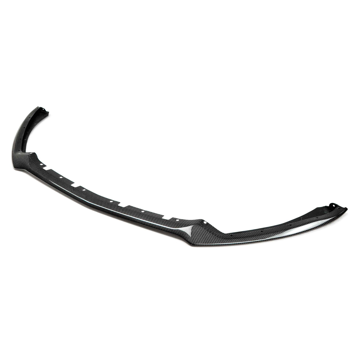 Type-OE carbon fiber front chin splitter for 2015-2017 Ford Mustang