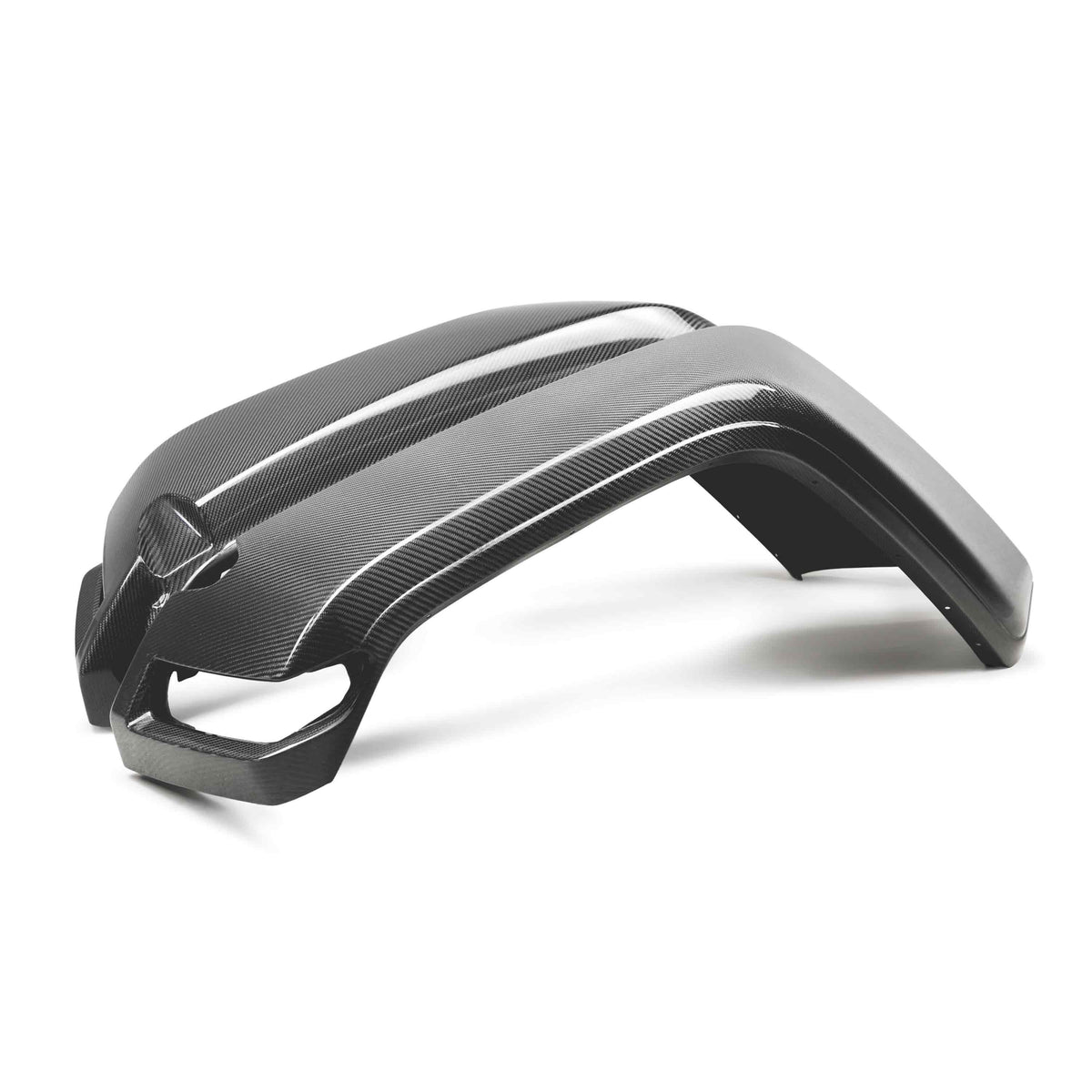 Carbon fiber front fender flares for 2020-2024 Jeep Gladiator (JT)