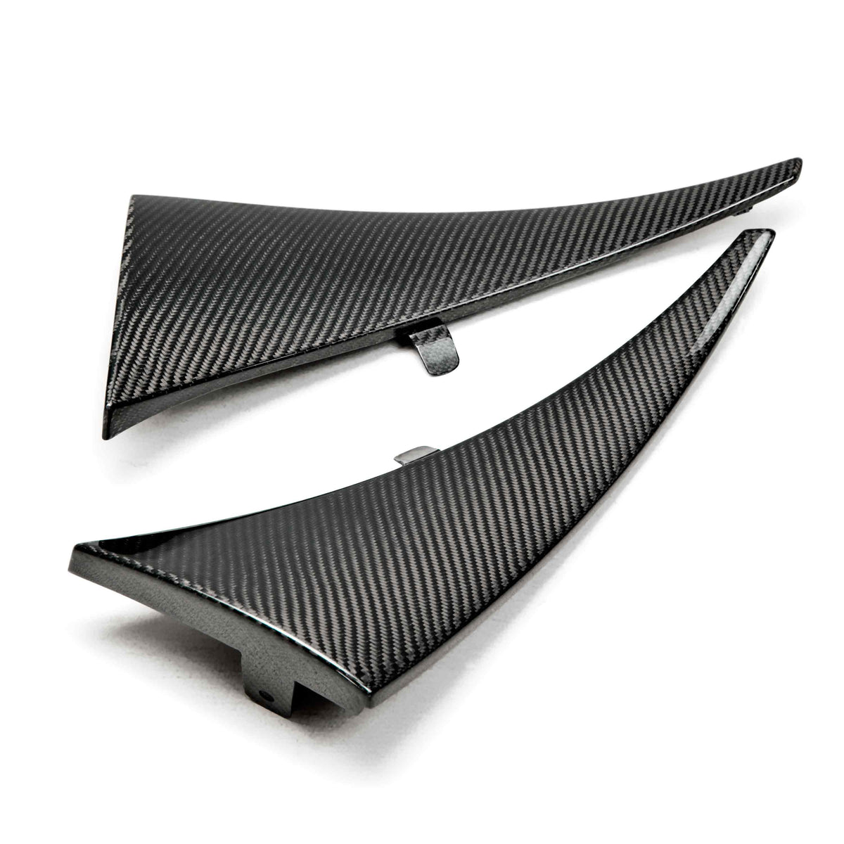 Type-OE - carbon front mud flaps for 2014-2019 Chevrolet Corvette C7 Stingray/Z06