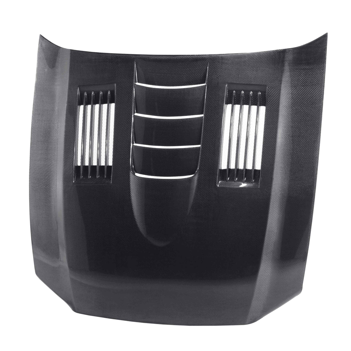 Type-SS heat extractor carbon fiber hood for 2010-2014 Shelby GT500 and 2013-2014 Ford Mustang