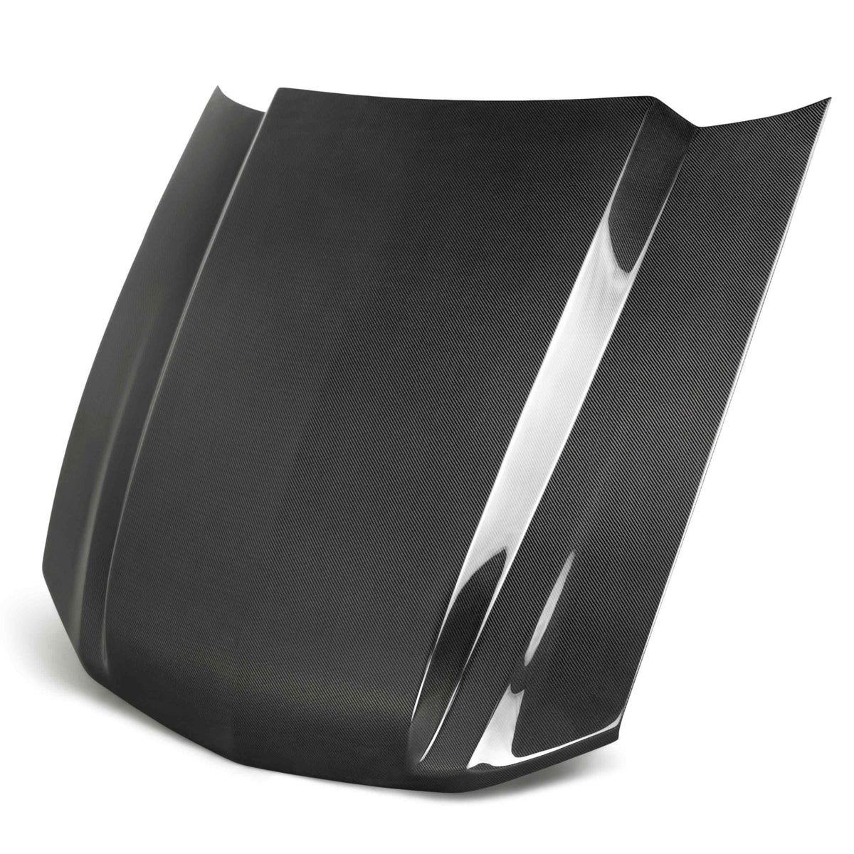 Type-CJ carbon fiber cowl hood for 2010-2012 Ford Mustang