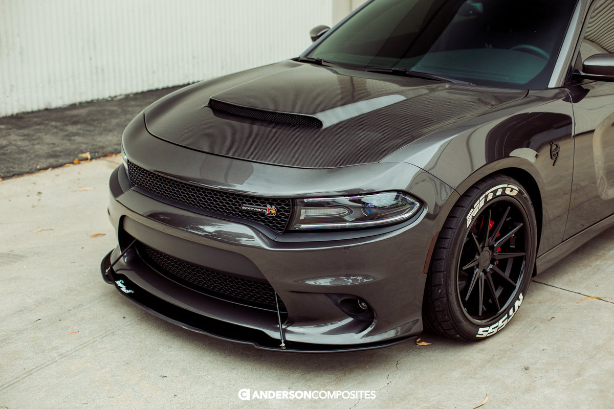 Type-DM (Demon Style) carbon fiber hood for 2015-2023 Dodge Charger