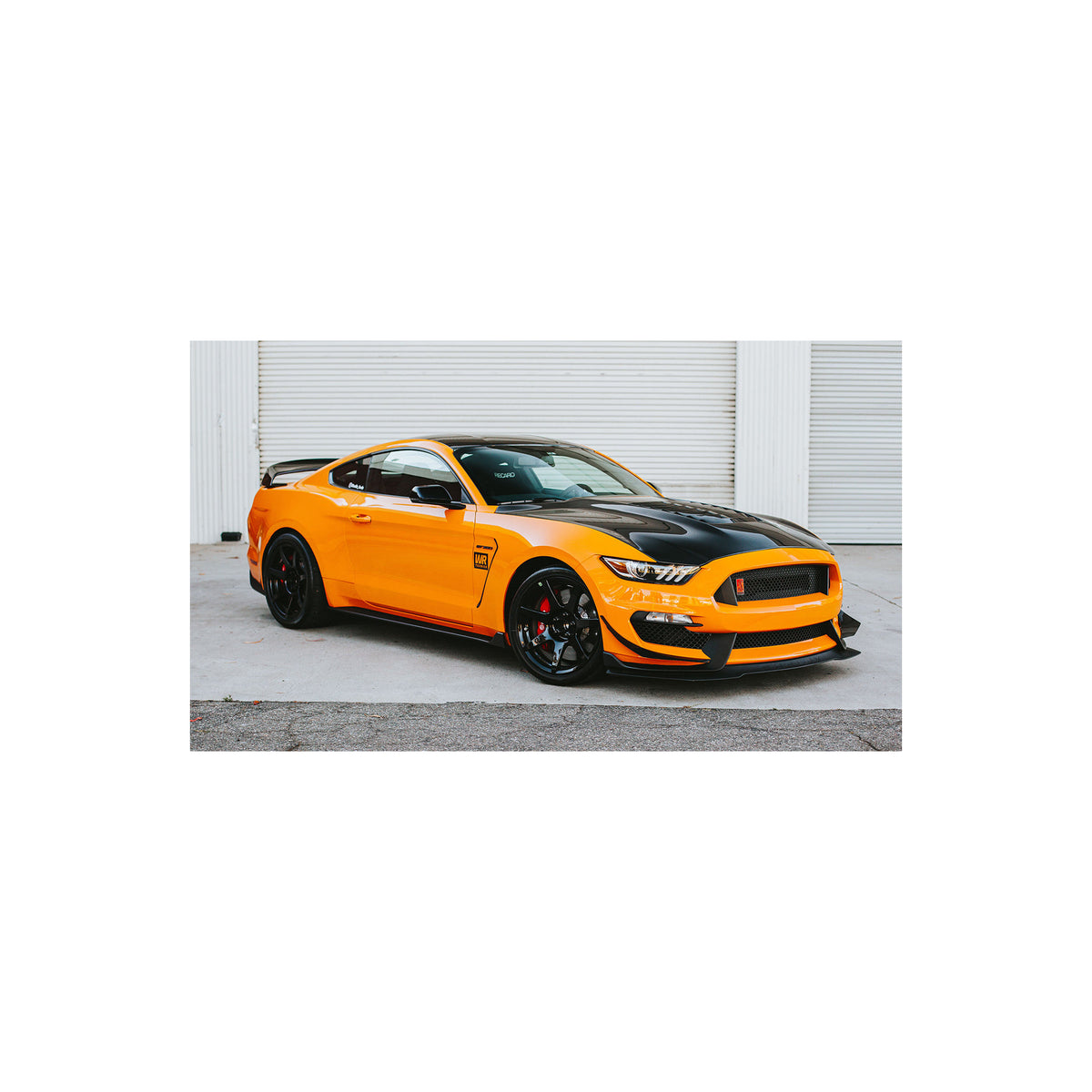 Type-GT5 double sided carbon fiber hood for 2015-2020 Ford Mustang Shelby GT350 & GT350R