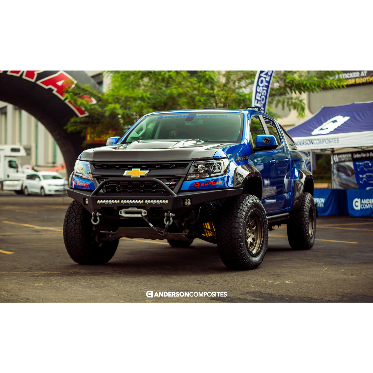 Type-ZL carbon fiber hood for 2017-2020 Chevrolet Colorado ZR2
