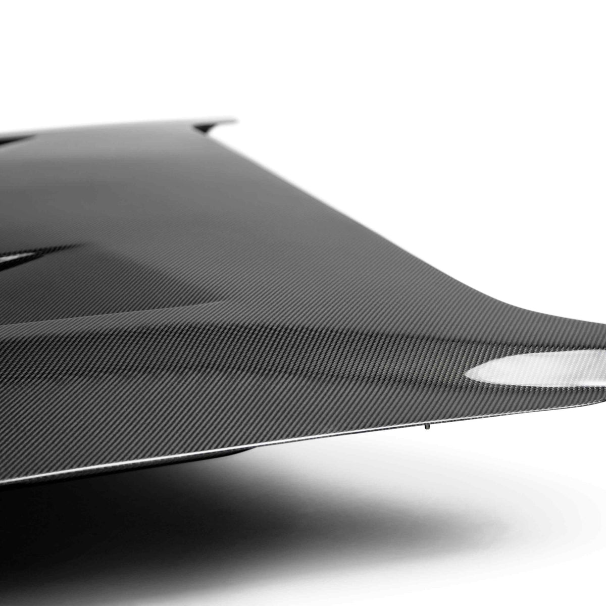 Type-SA heat extractor double sided carbon fiber hood for 2018-2023 Ford Mustang