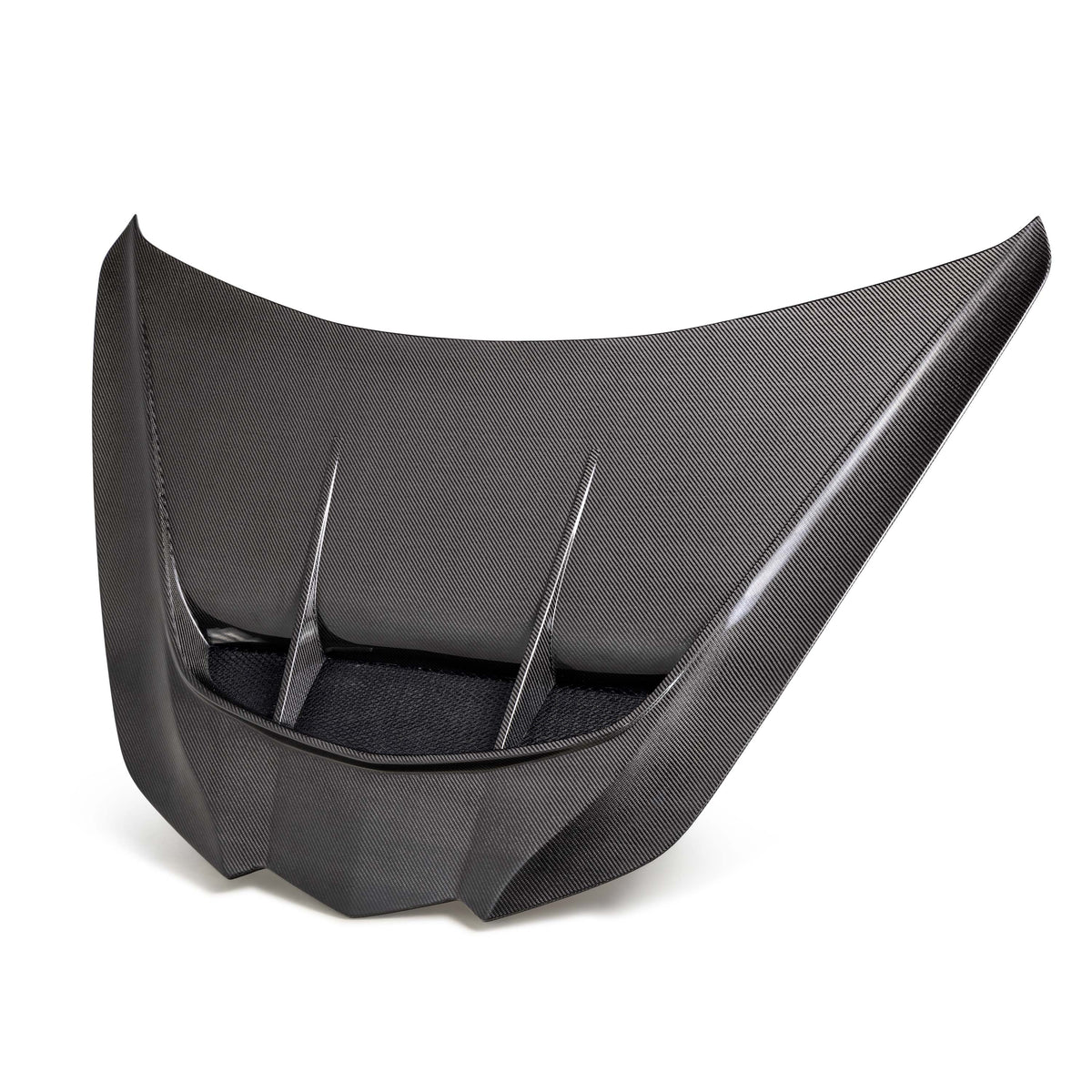 Type-Z1 double sided carbon fiber hood for 2020-2024 Chevrolet Corvette C8