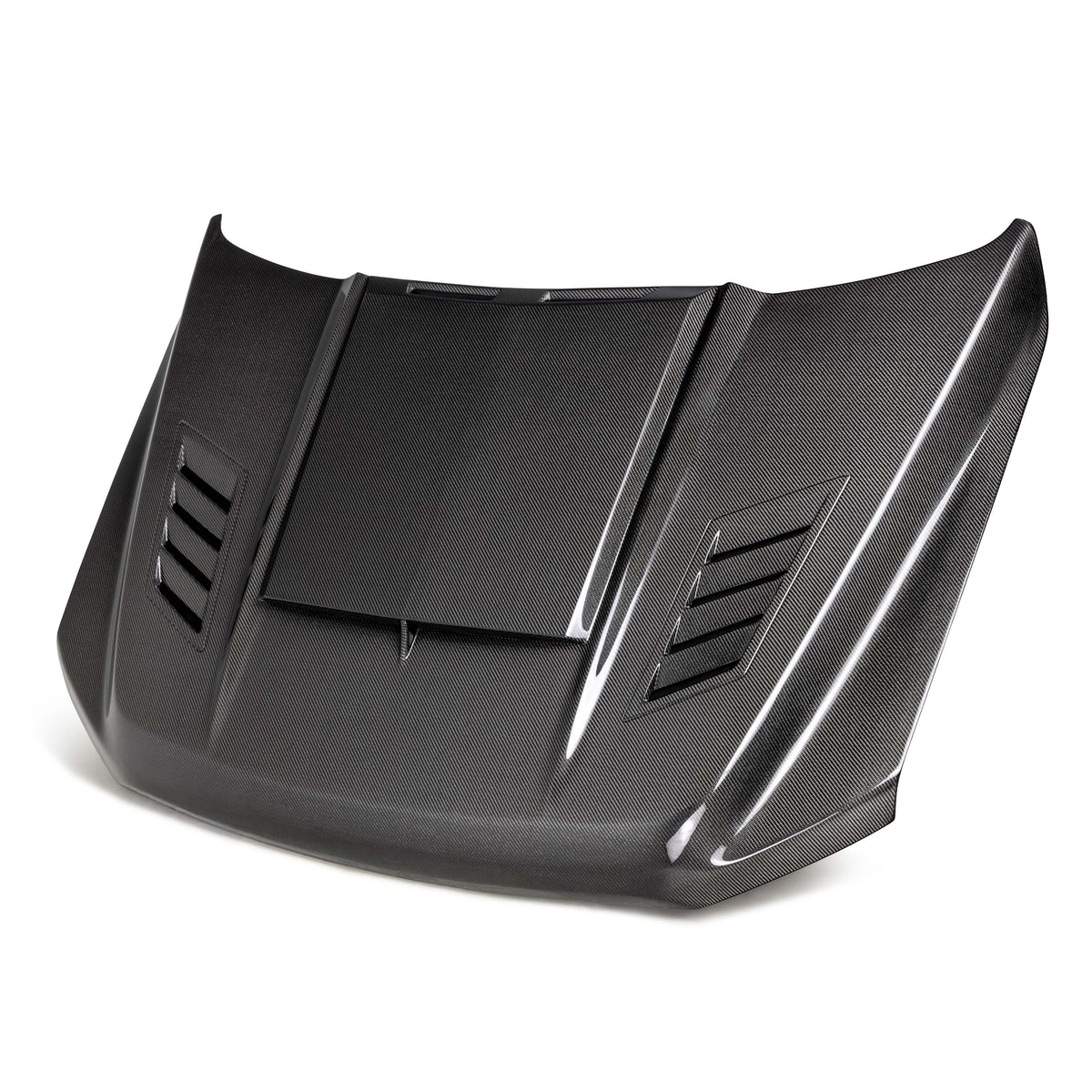 Type-AB carbon fiber hood for 2021-2026 Ford F-150