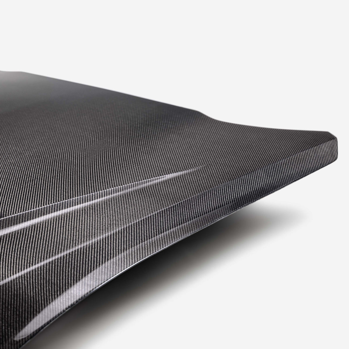 Type-GTD double-sided carbon fiber hood for 2024-2026 Ford Mustang