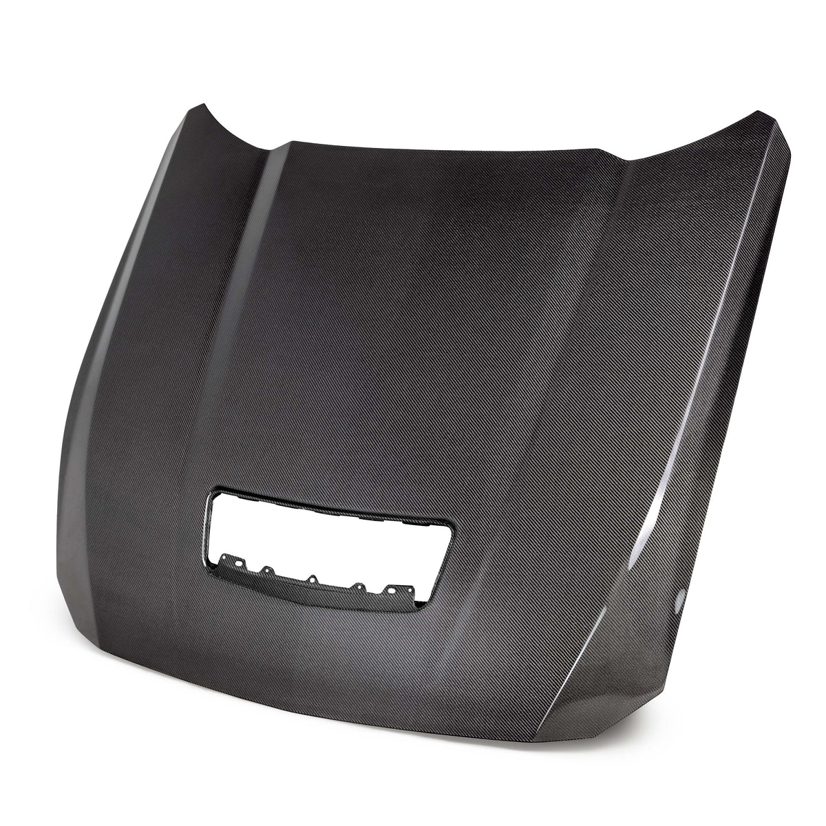 Type-OE double sided carbon fiber hood for 2024-2026 Ford Mustang