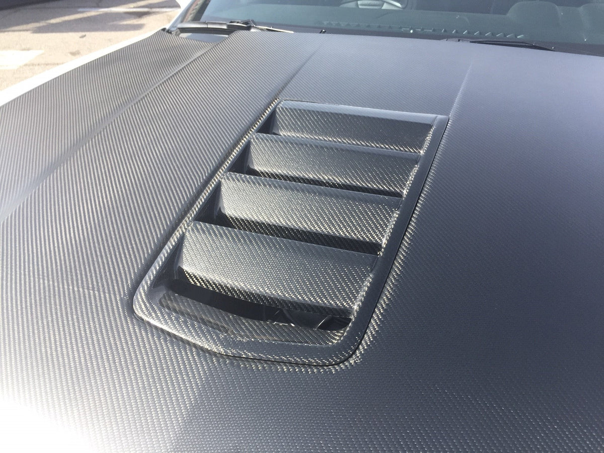 Type-OE carbon fiber hood vent for 2014-2015 Chevrolet Camaro Z28