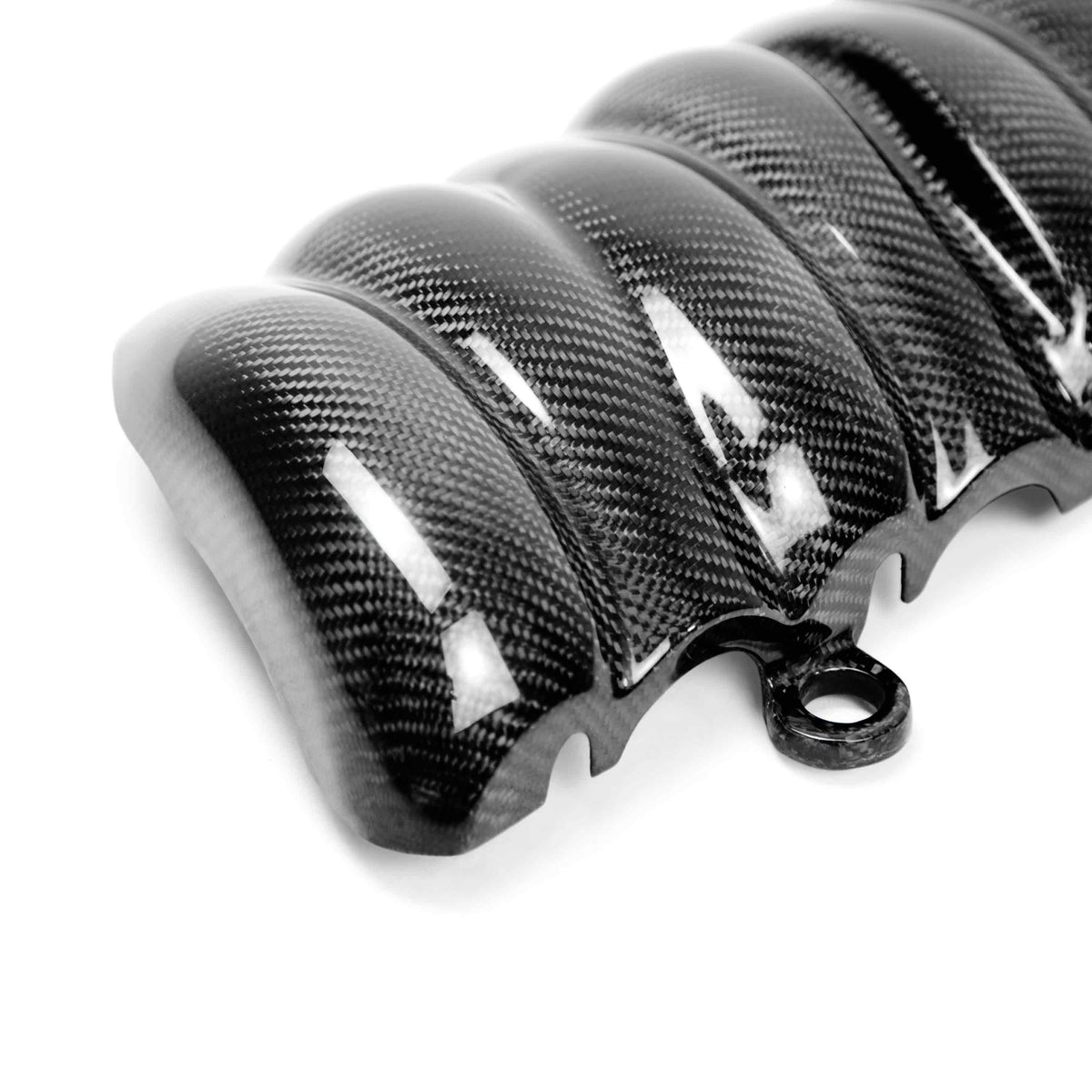 Carbon fiber plenum cover for LS3 engines