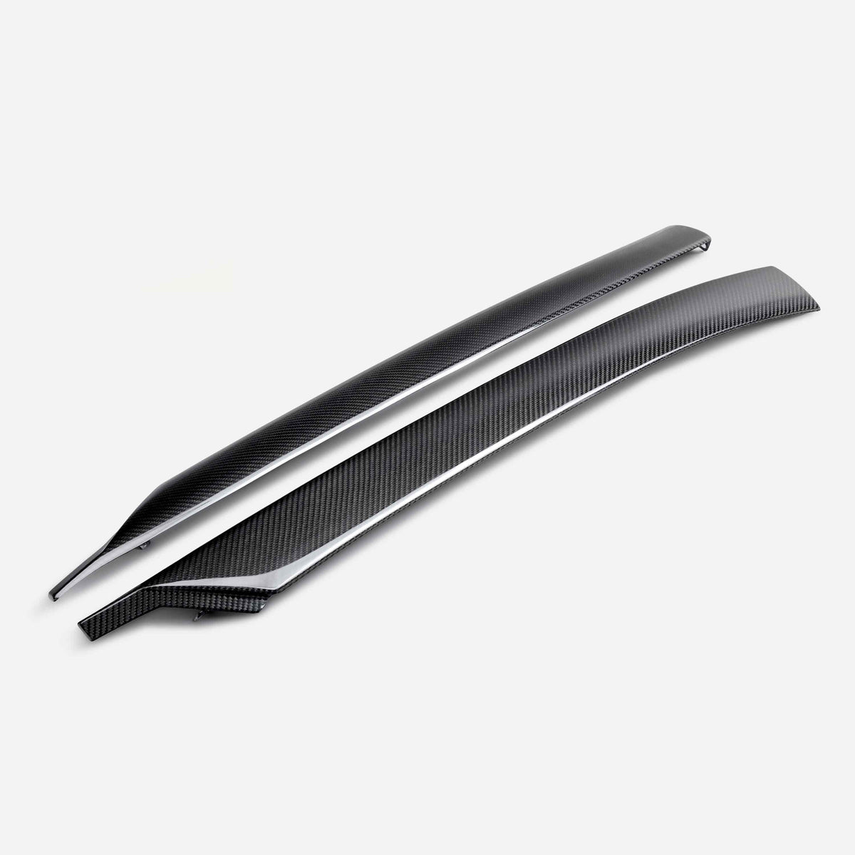 Carbon fiber pillar cover replacements for 2020-2024 Chevrolet C8