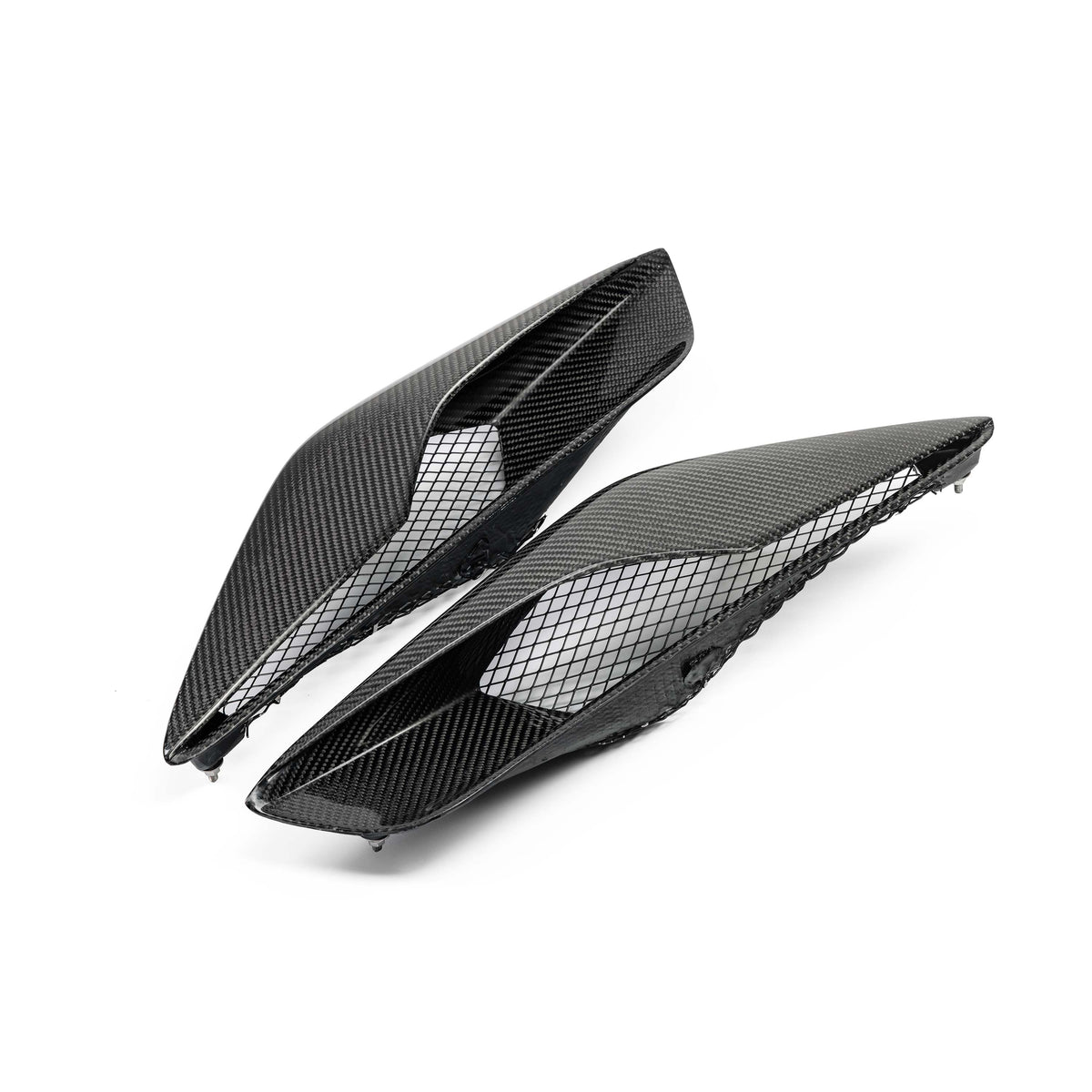 Carbon fiber quarter panel intake vents for 2014-2019 Chevrolet Corvette C7 Z06/ZR1