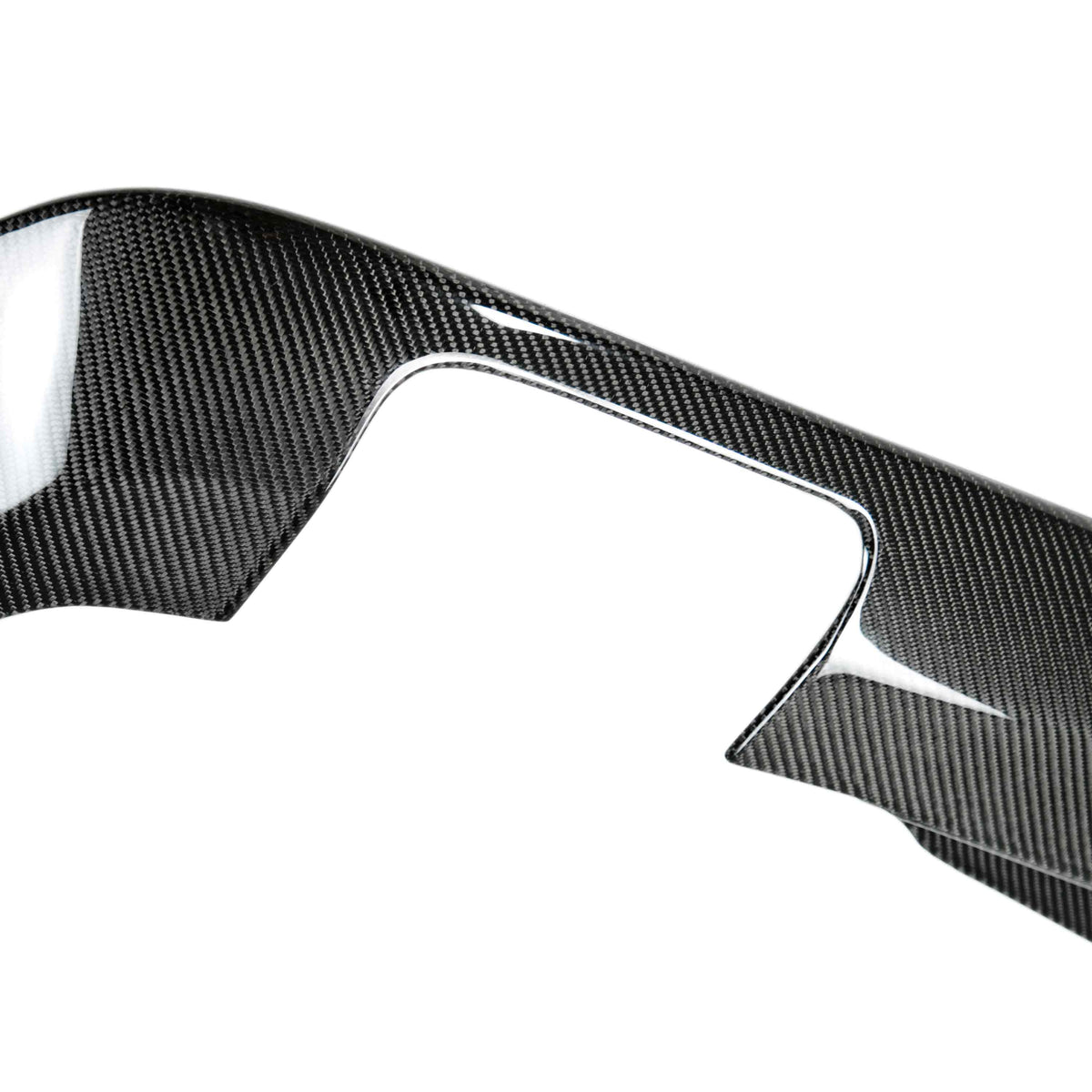 Carbon fiber rear valance for 2008-2014 Dodge Challenger