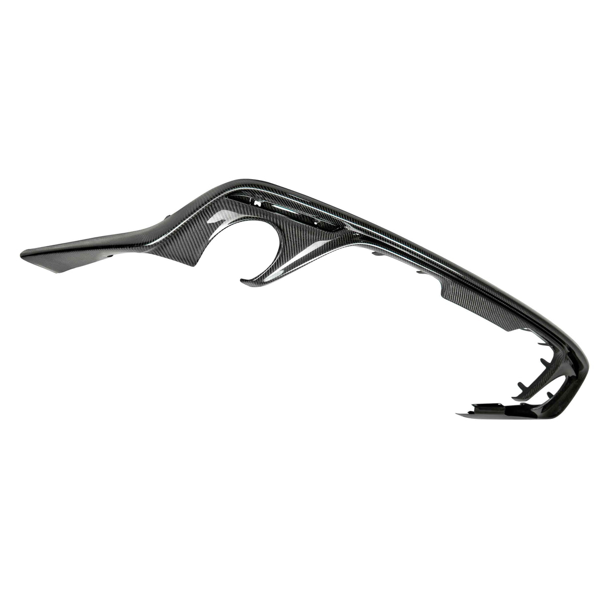 Type-OE carbon fiber rear valance for 2015-2017 Ford Mustang