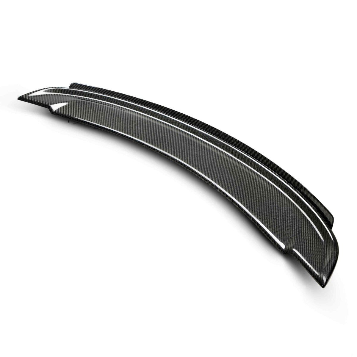 Type-Z28 carbon fiber rear spoiler with adjustable wickerbill for 2014-2015 Chevrolet Camaro Z28