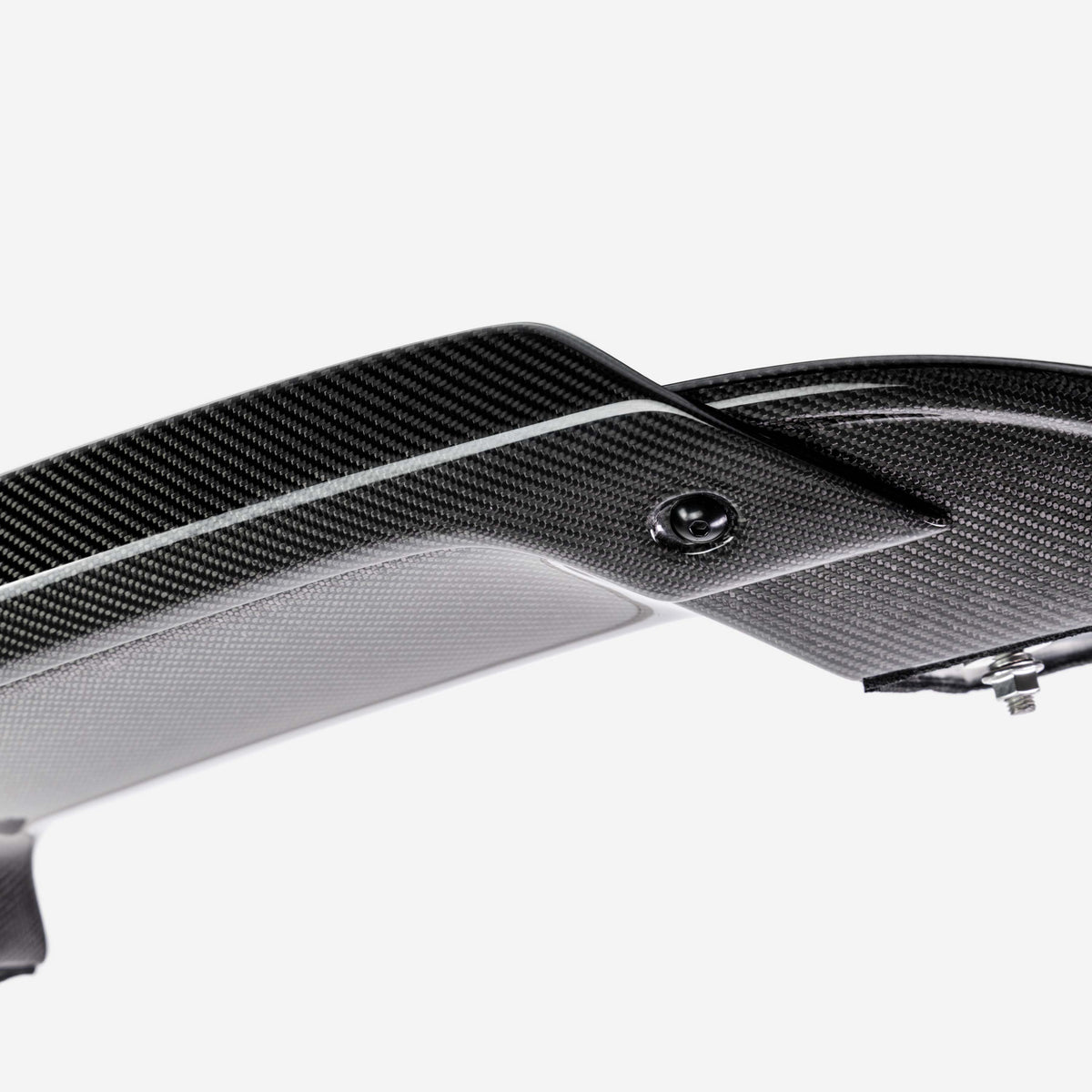 STG-type carbon fiber rear spoiler for 2024-2026 Ford Mustang