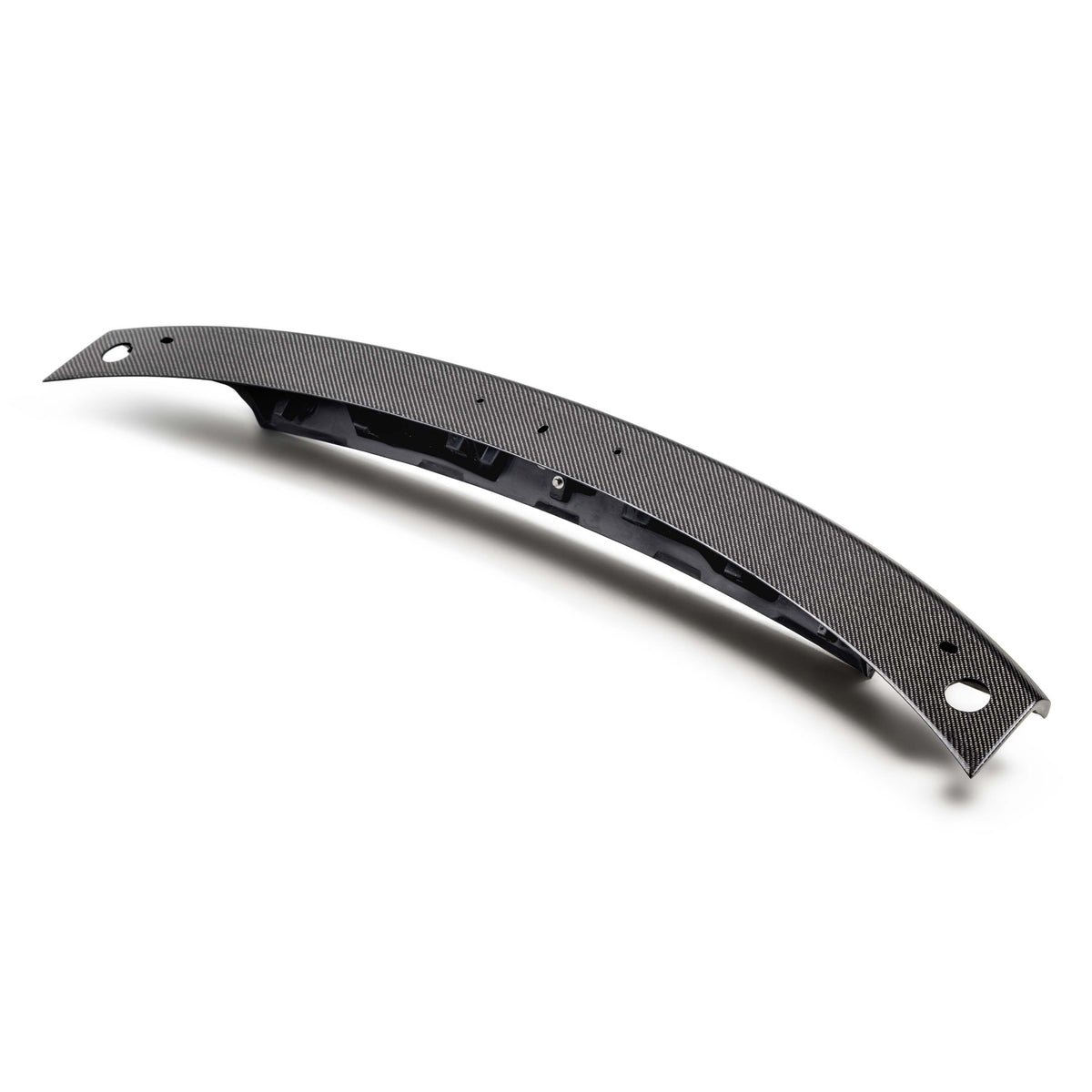 Carbon fiber rear spoiler module for 2024-2026 Ford Mustang