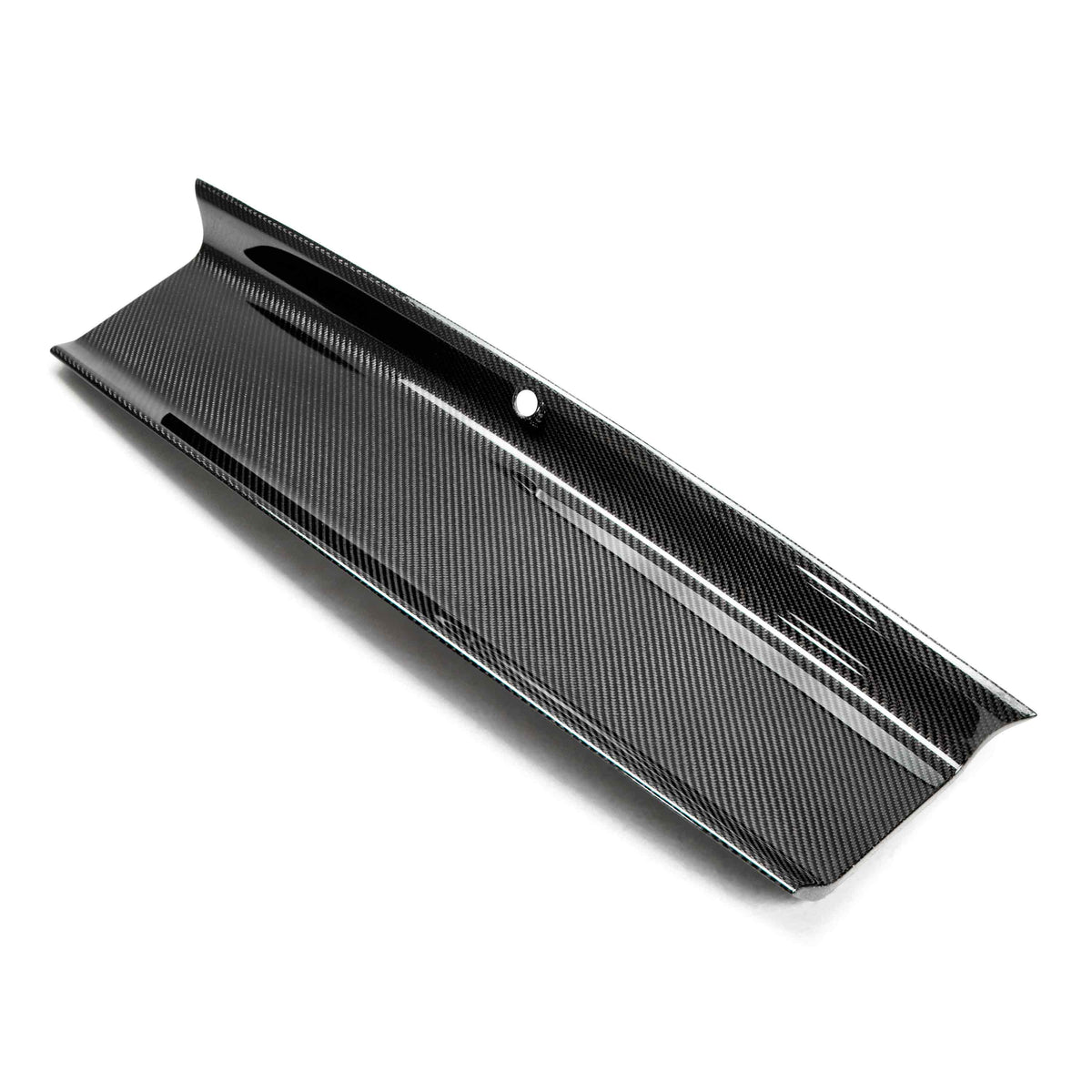 Carbon fiber decklid panel for 2015-2023 Ford Mustang No Emblem