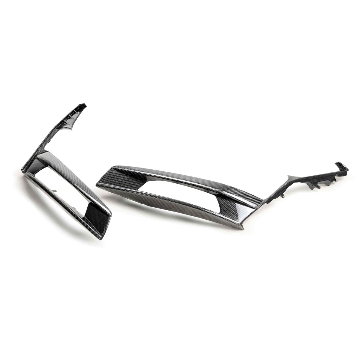 Carbon fiber turn signal bezel for 2020-2022 Ford Mustang Shelby GT500