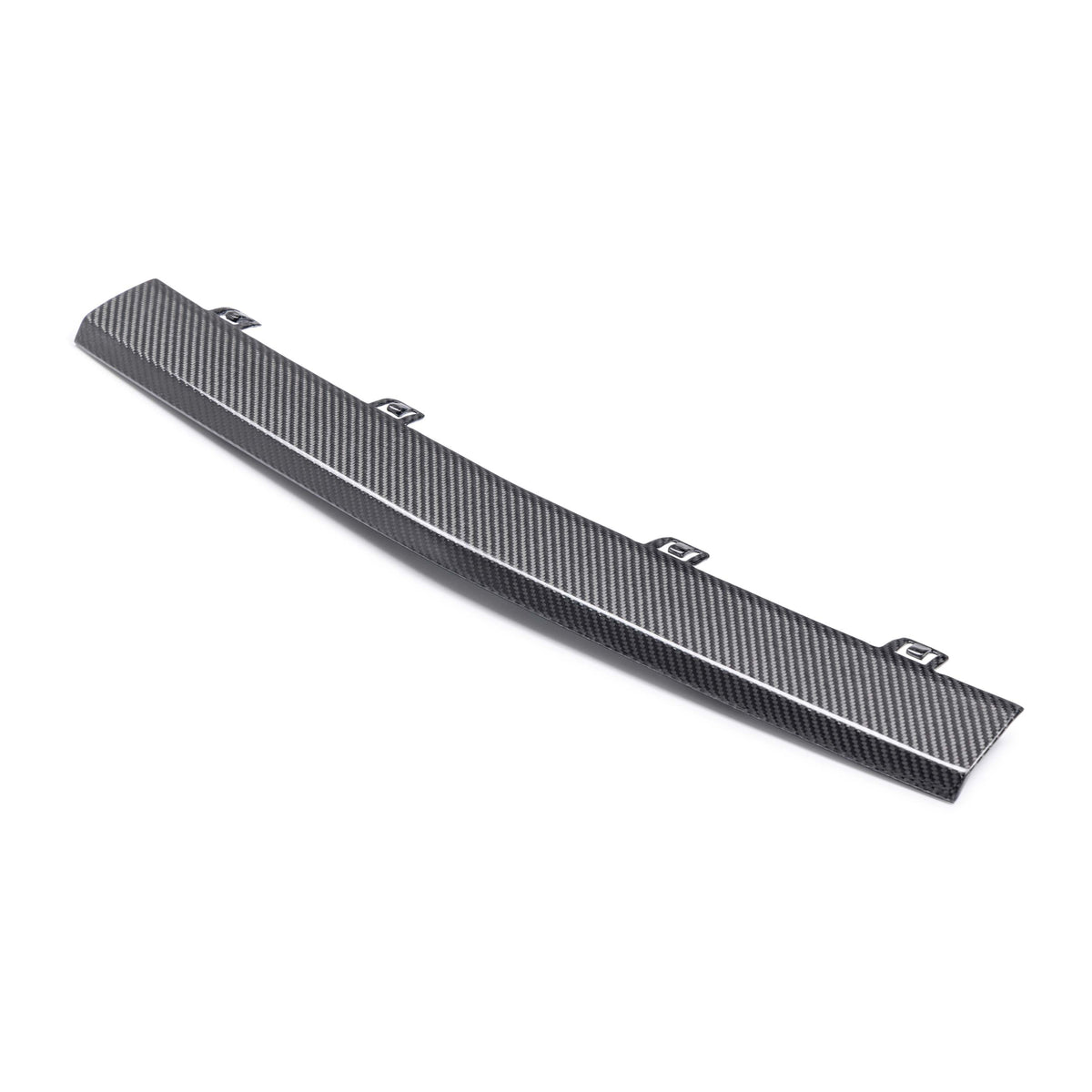 Carbon fiber upper grille trim for 2024-2025 Ford Mustang Dark Horse