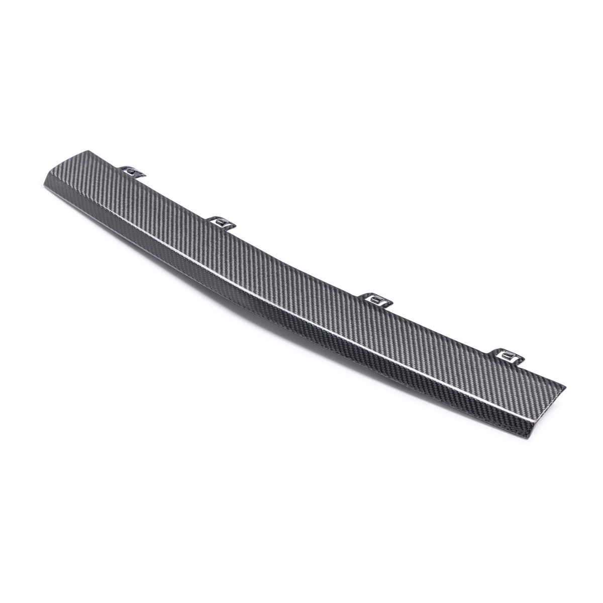 Carbon fiber upper grille trim for 2024-2025 Ford Mustang Dark Horse