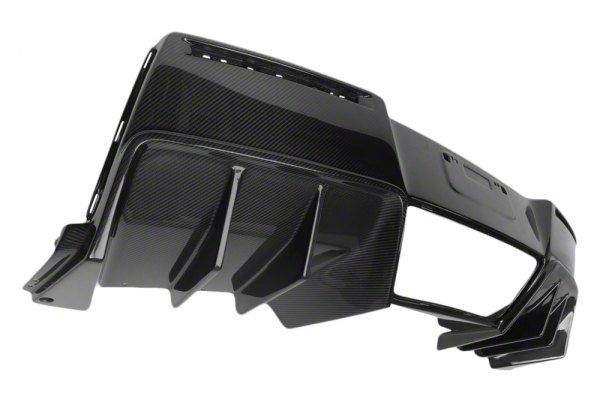 APR Performance Version 2 Rear Diffuser without Undertray; Carbon Fiber (14-19 Corvette C7)