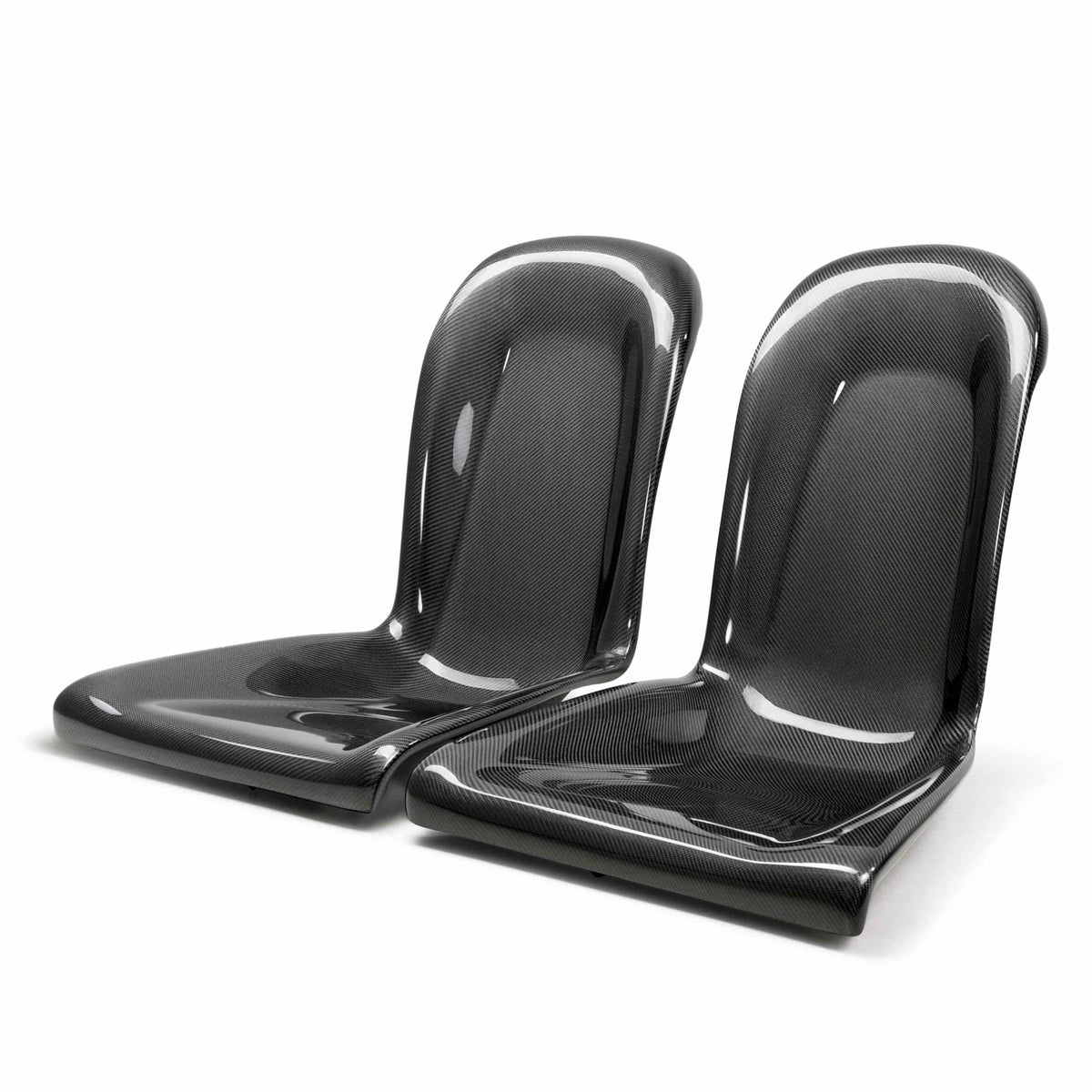 Carbon fiber rear seat panels for 2009-2024 Nissan GT-R