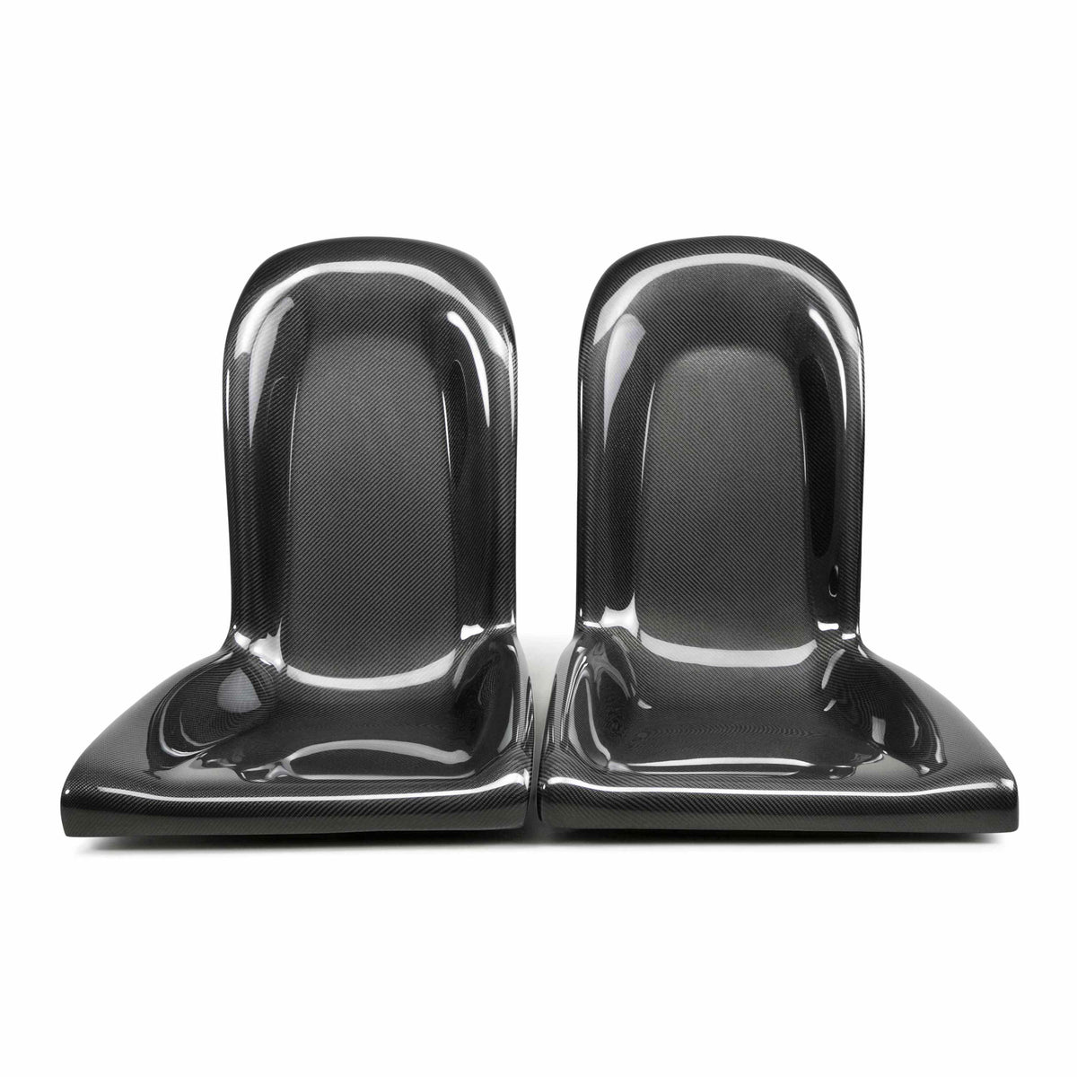 Carbon fiber rear seat panels for 2009-2024 Nissan GT-R