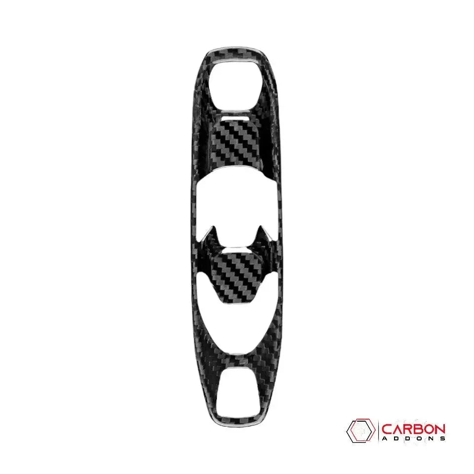 C8 Corvette Real Carbon Fiber Gear Shift Trim Cover | Interior Upgrade (2020–2025)