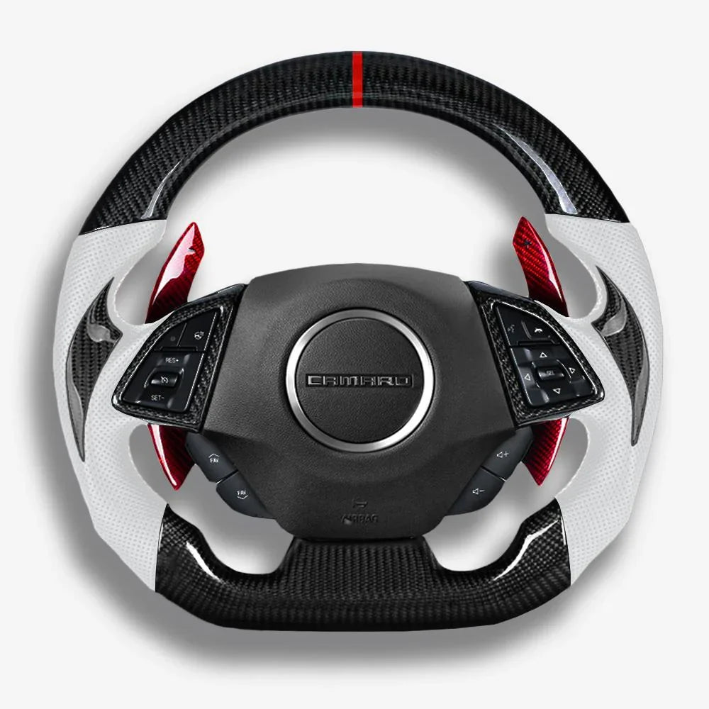 6th Gen Camaro Carbon Fiber Steering Wheel (Custom Order)