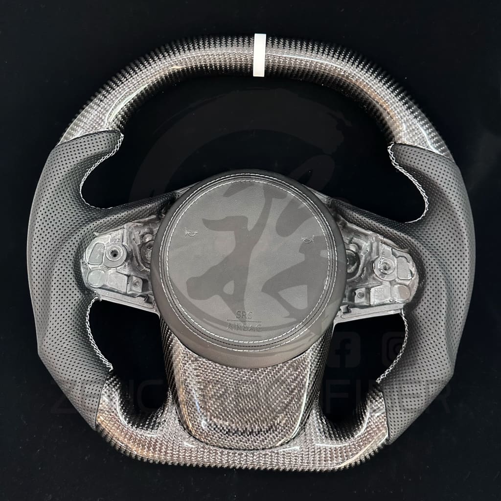 2020+ Toyota Supra A90 MK5 Carbon Fiber Steering Wheel