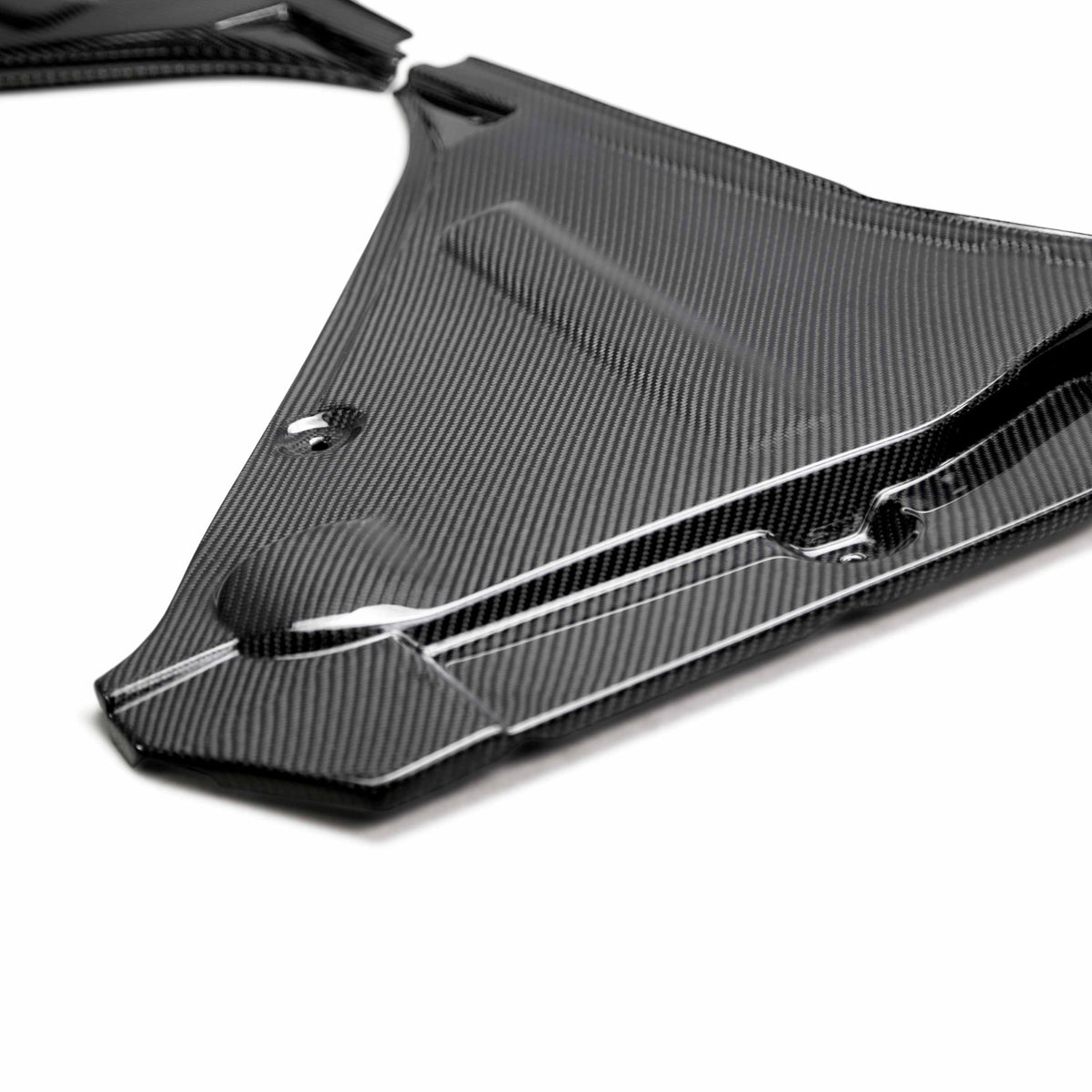 Carbon fiber cooling panel set for 2009-2024 Nissan GT-R (3-Piece Set)