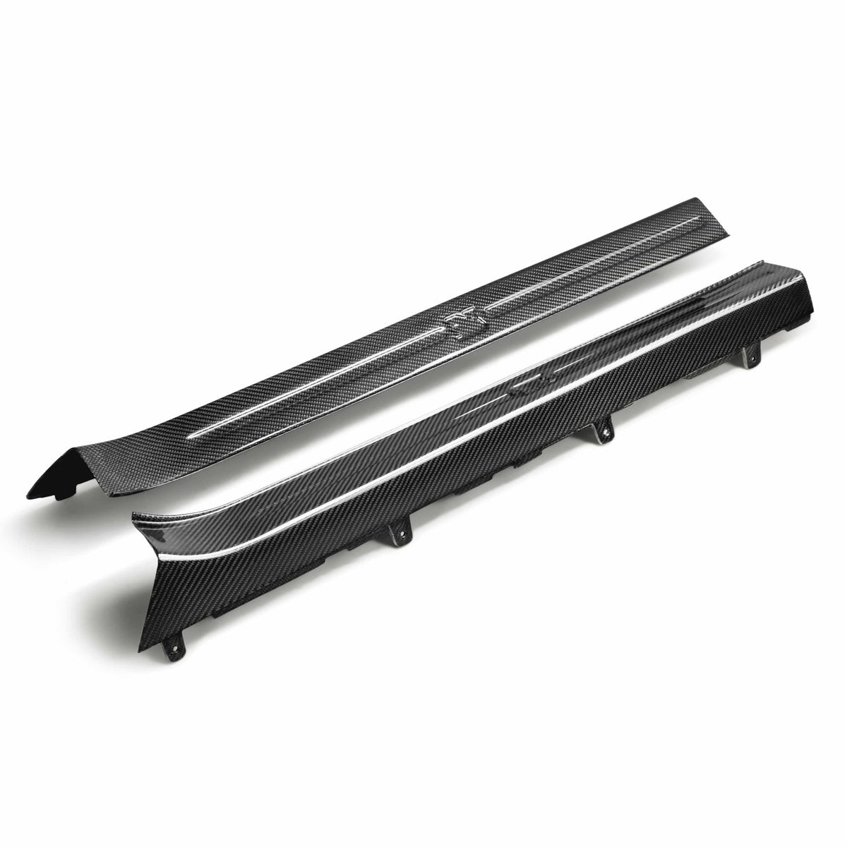 Carbon fiber door sills for 2009-2024 Nissan GT-R