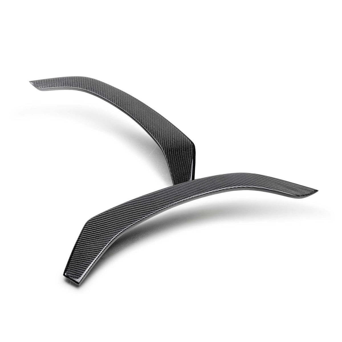 Carbon fiber rear door trim for 2022-2026 Subaru WRX