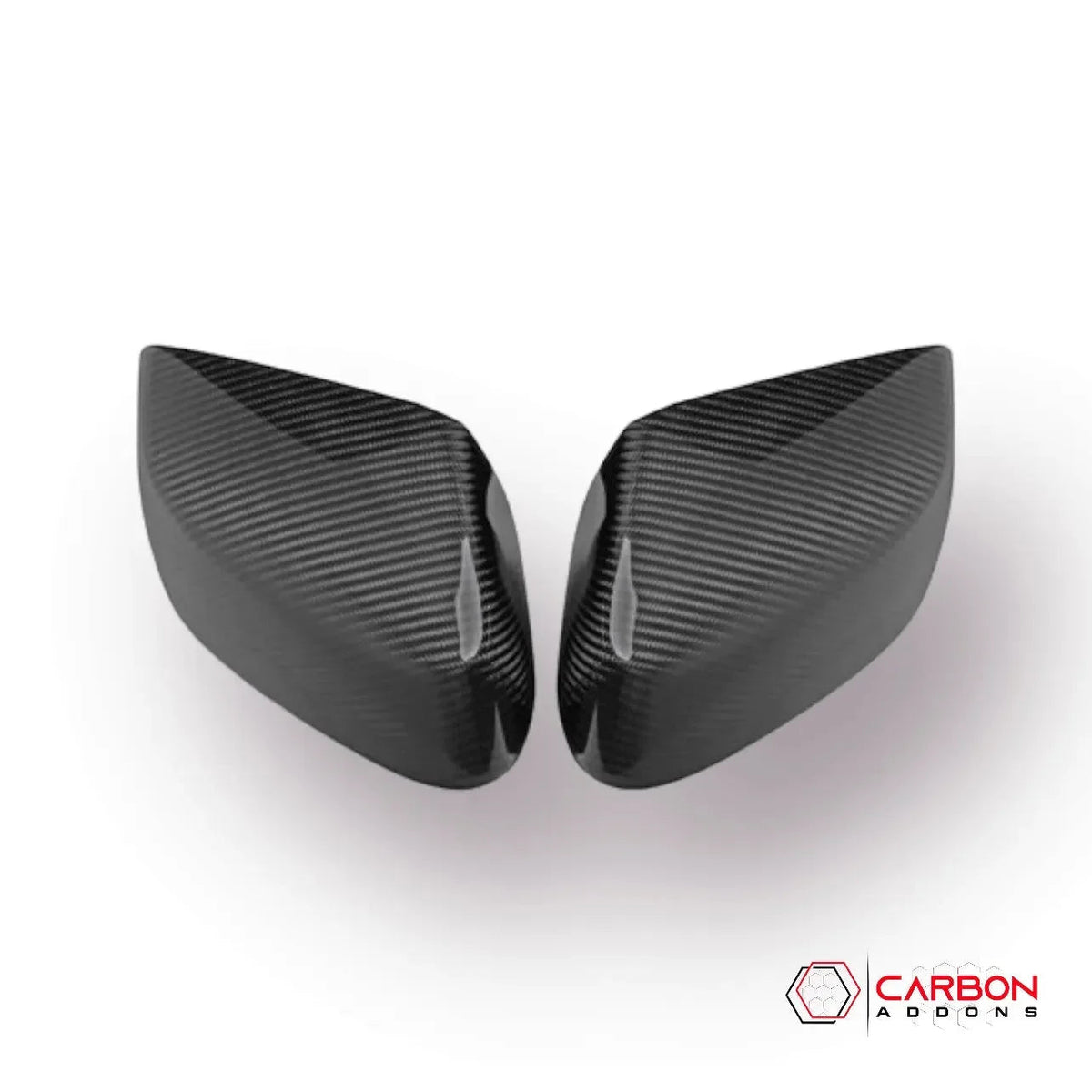 C8 Corvette Real Carbon Fiber Exterior Mirror Covers | Exterior Upgrade (2020–2027)