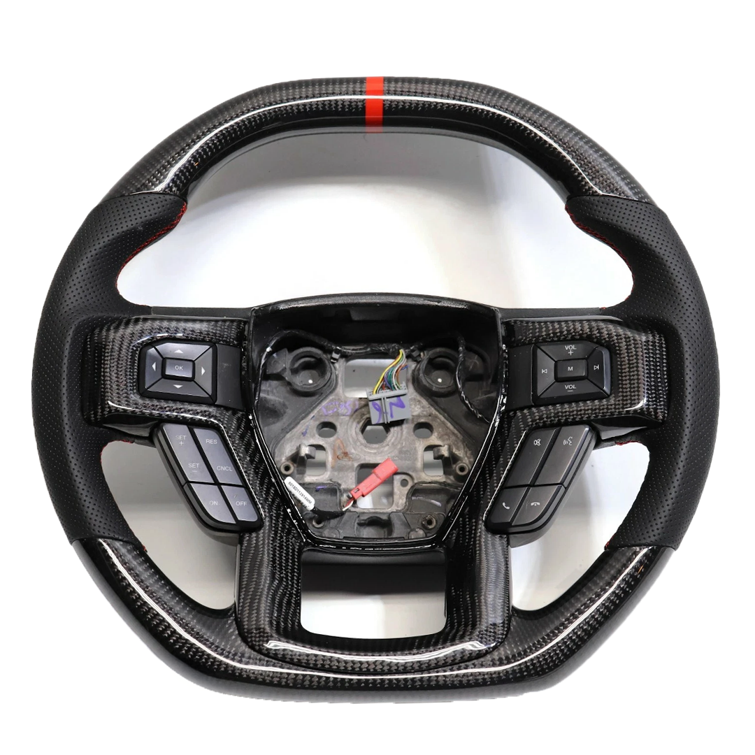 Ford F150 Carbon Fiber Steering Wheel (Custom Order)