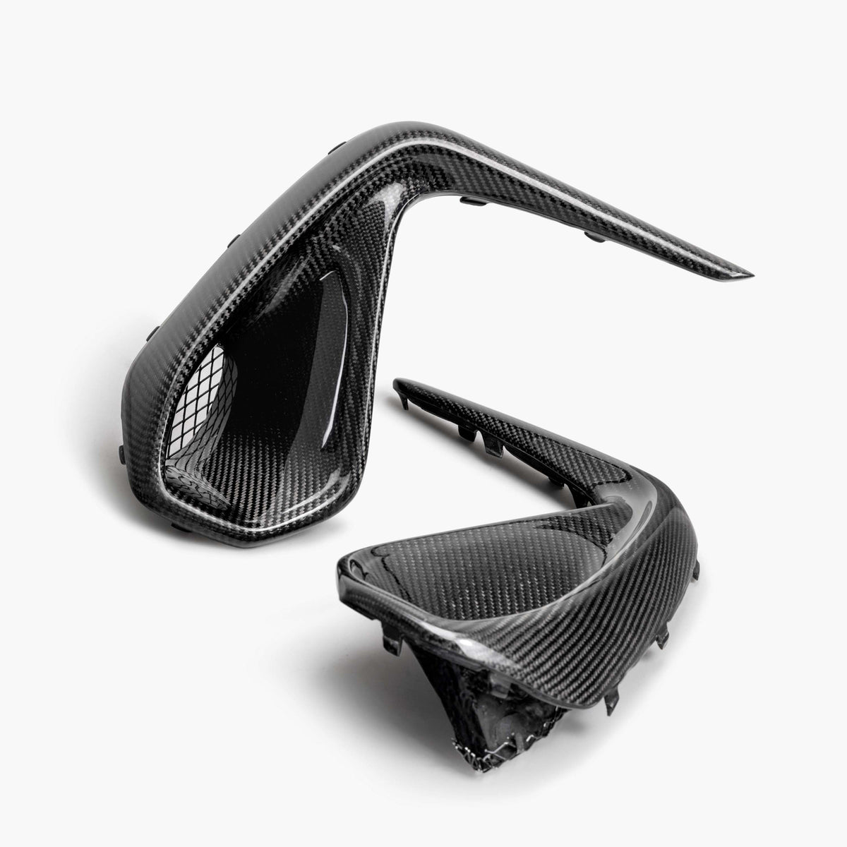 Carbon fiber front bumper duct for 2022-2026 Subaru BRZ